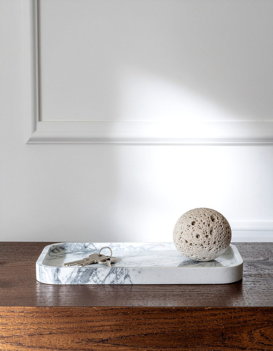 Marble Catchall Tray - 30 living room trinket dishes