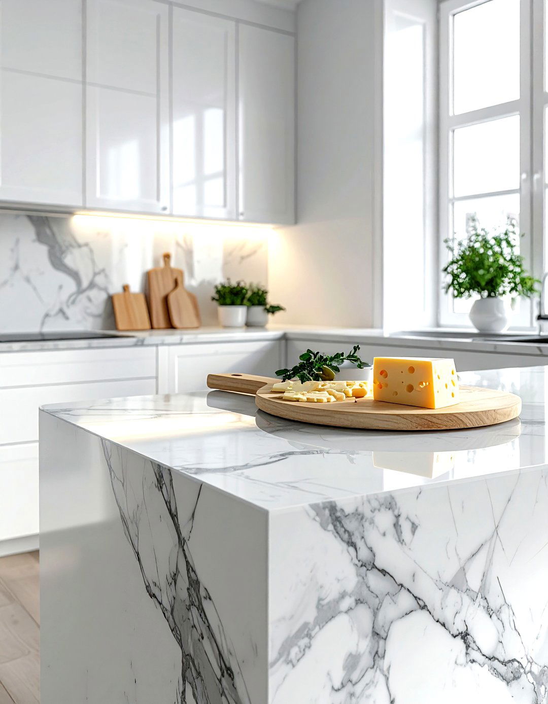 Marble Cutting Board - 30 marble accent ideas