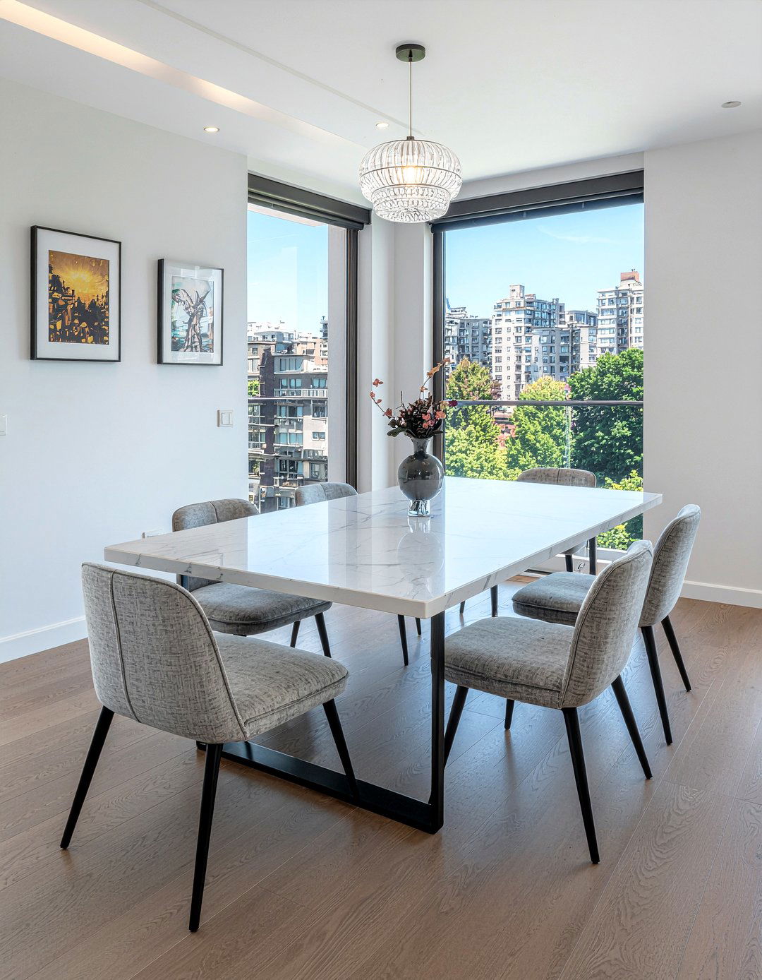 Marble Dining Room Table - 30 new home dining room ideas