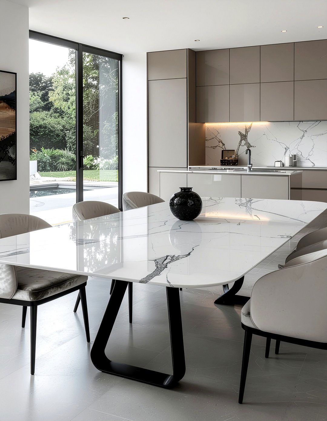 Marble Dining Table - 30 dining room investment piece ideas