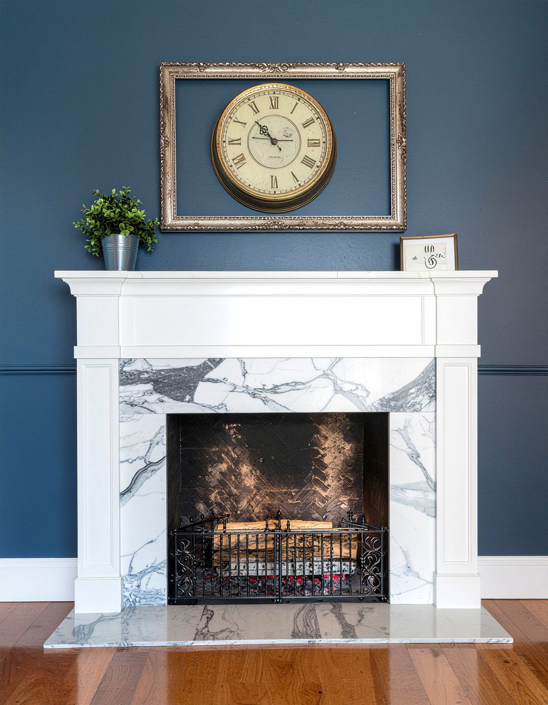 Marble Fireplace Mantel - 30 Victorian bedroom ideas