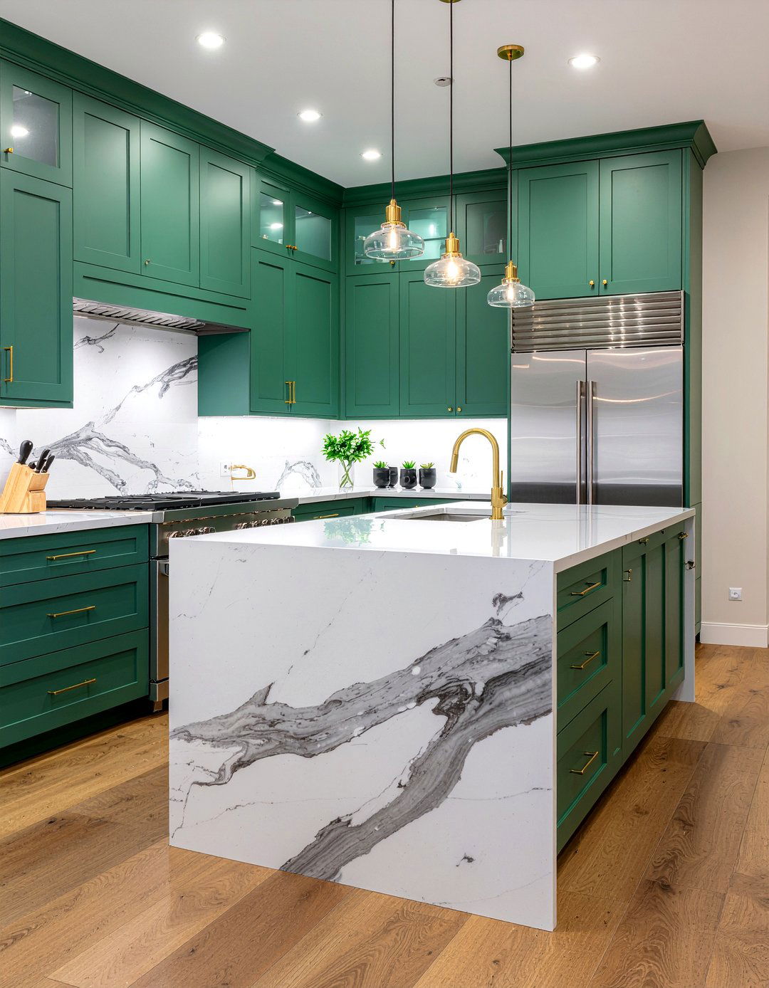 Marble Look Laminate Kitchen - 30 laminate floor kitchen ideas