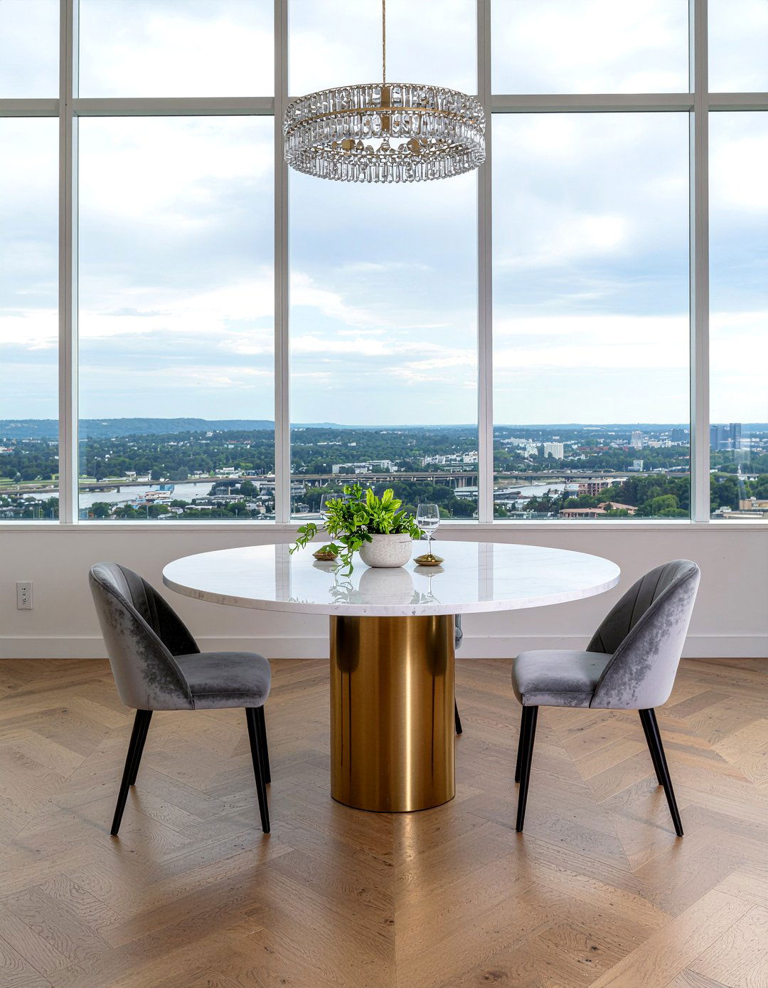 Marble Round Dining Table - 30 round dining table ideas