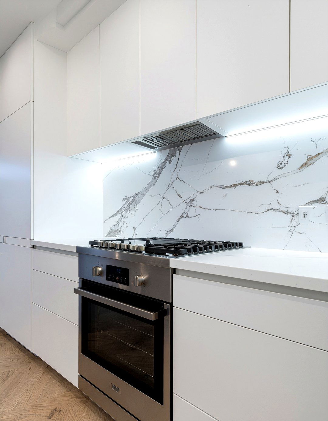 Marble Slab Backsplash - 30 curated kitchen ideas
