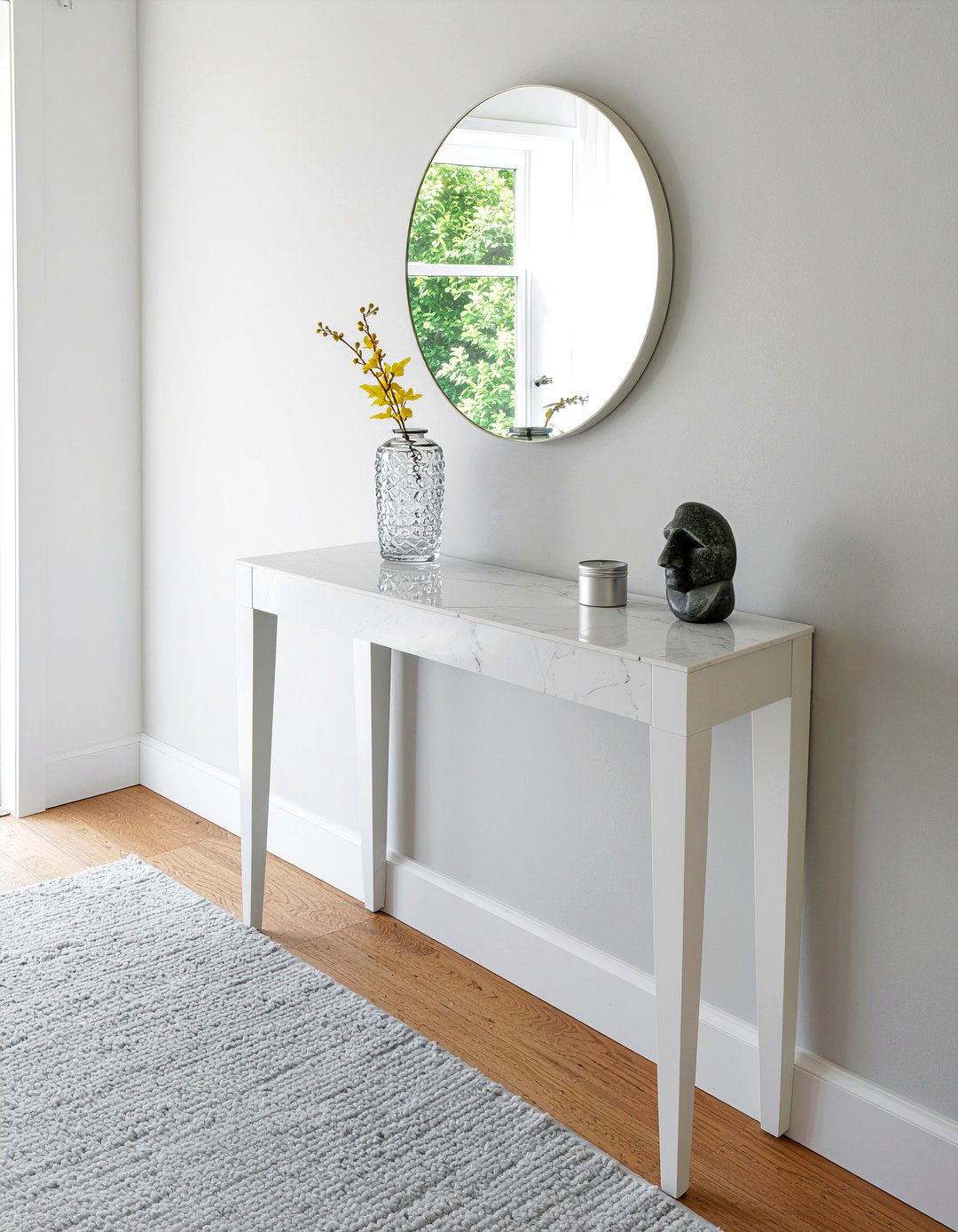 Marble Top Console Table - 30 living room console table styling