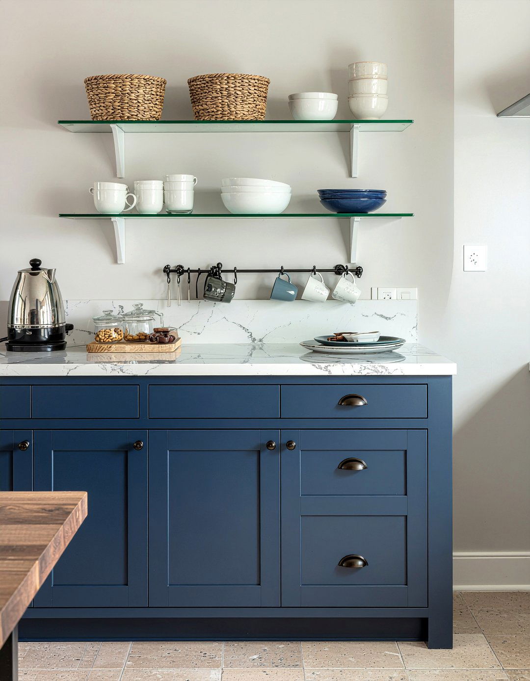 Marble Top Kitchen Hutch - 30 kitchen china cabinet ideas