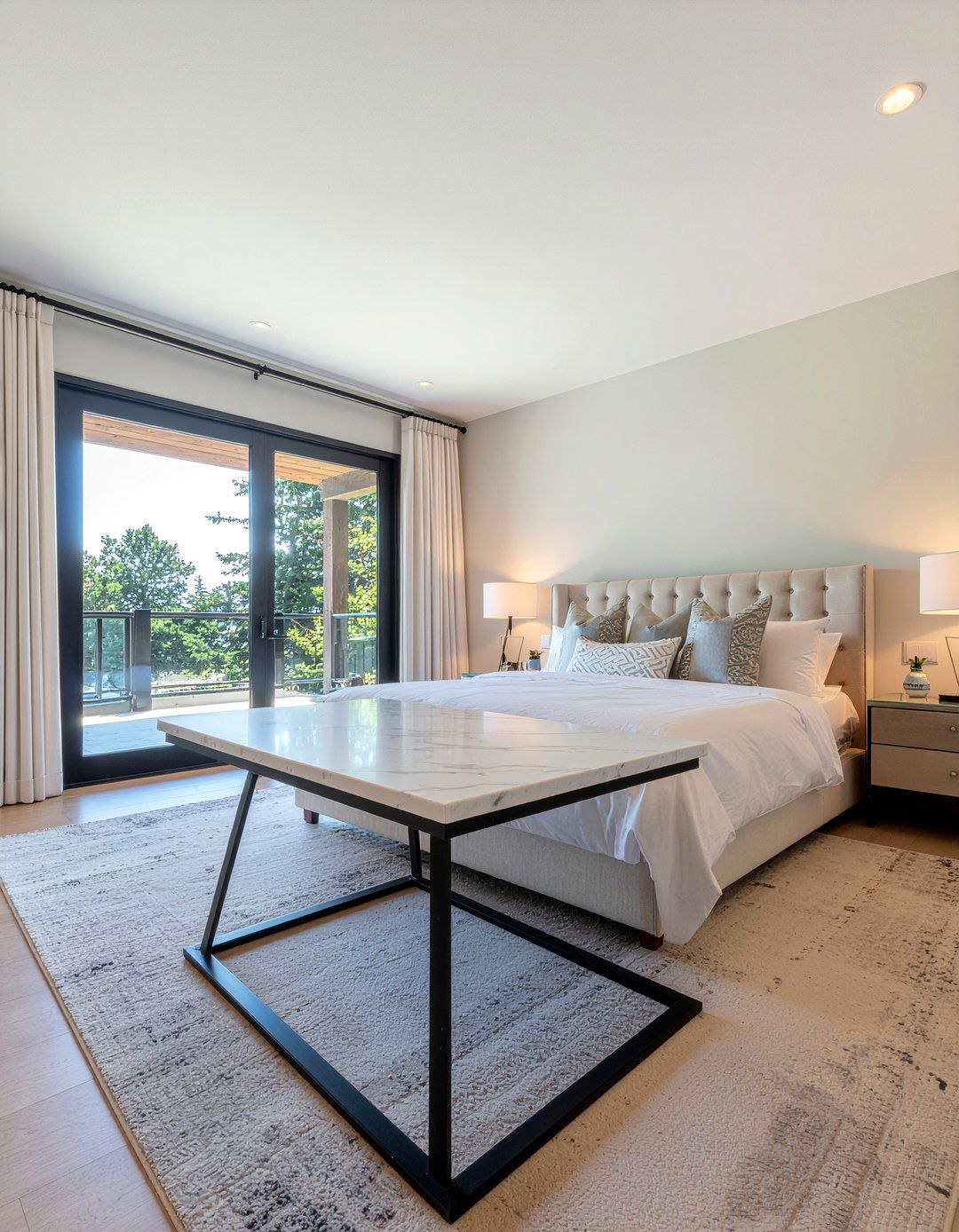 Marble Top Stool - 30 bedroom vanity stools