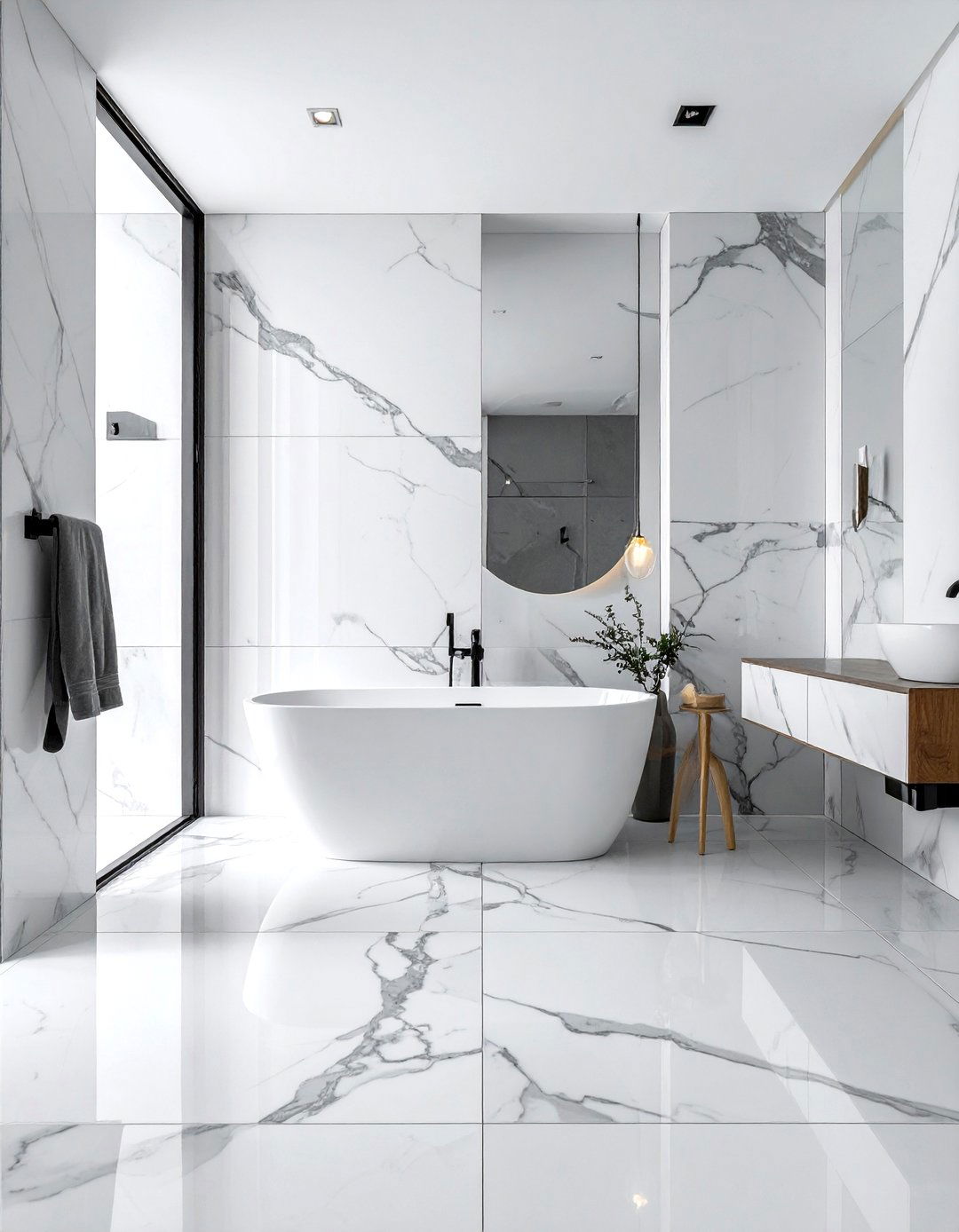 Marble tile - 30 ultimate bathroom ideas