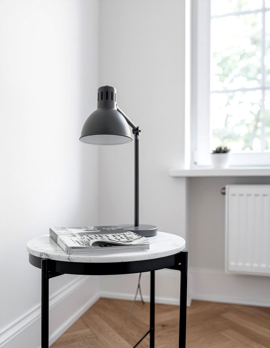 Marble top round nightstand - 30 bedroom round nightstands