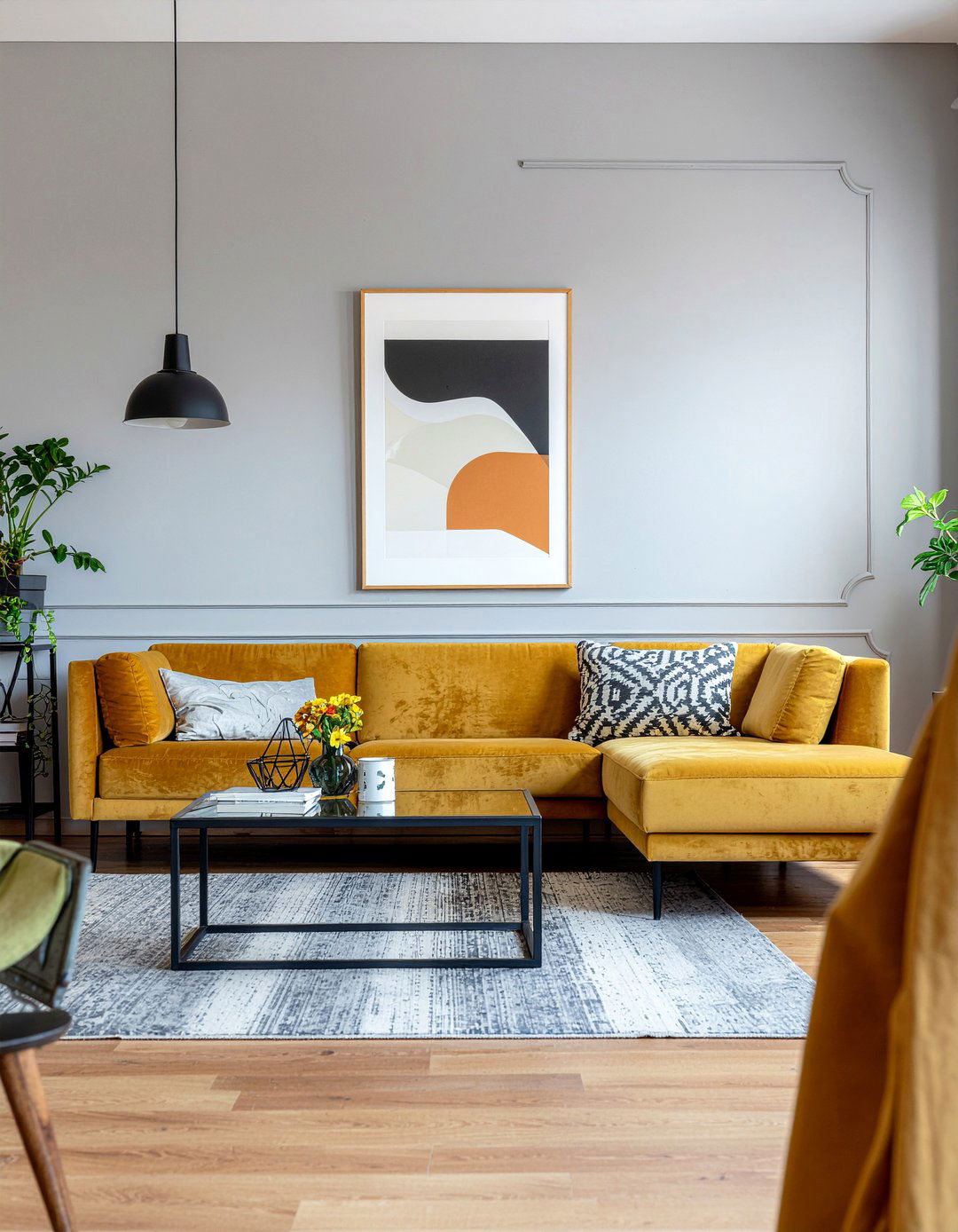 Marigold living room - 30 warm toned living room ideas