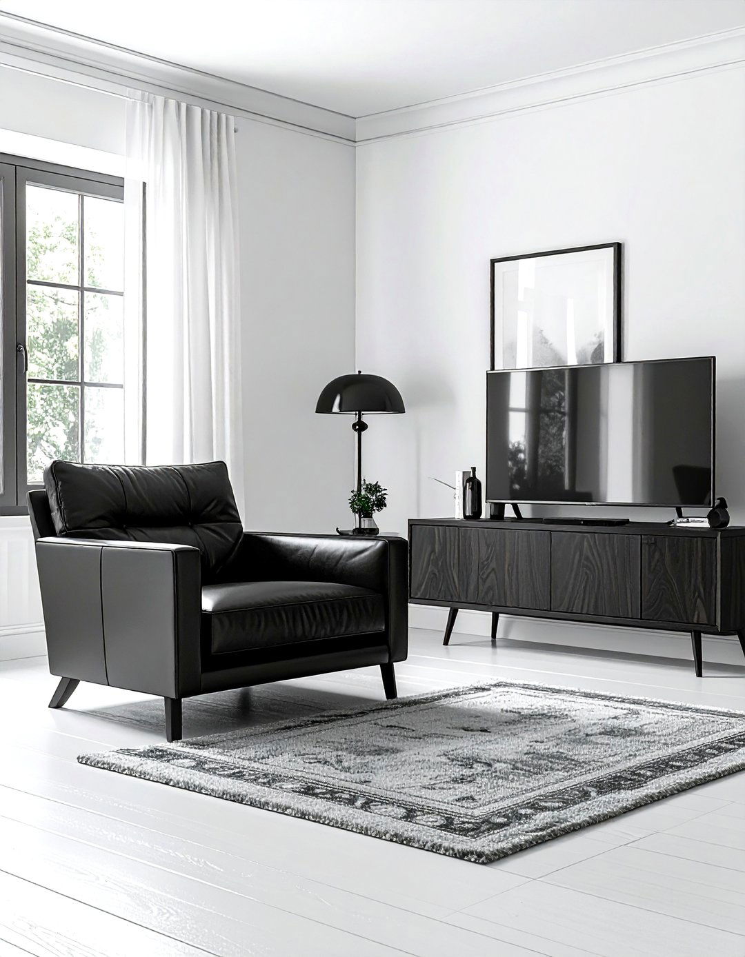 Masculine Black Living Room Furniture - 30 black living room furniture ideas