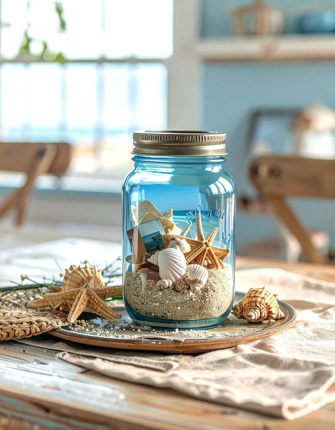 Mason jar centerpiece - 30 memory display ideas
