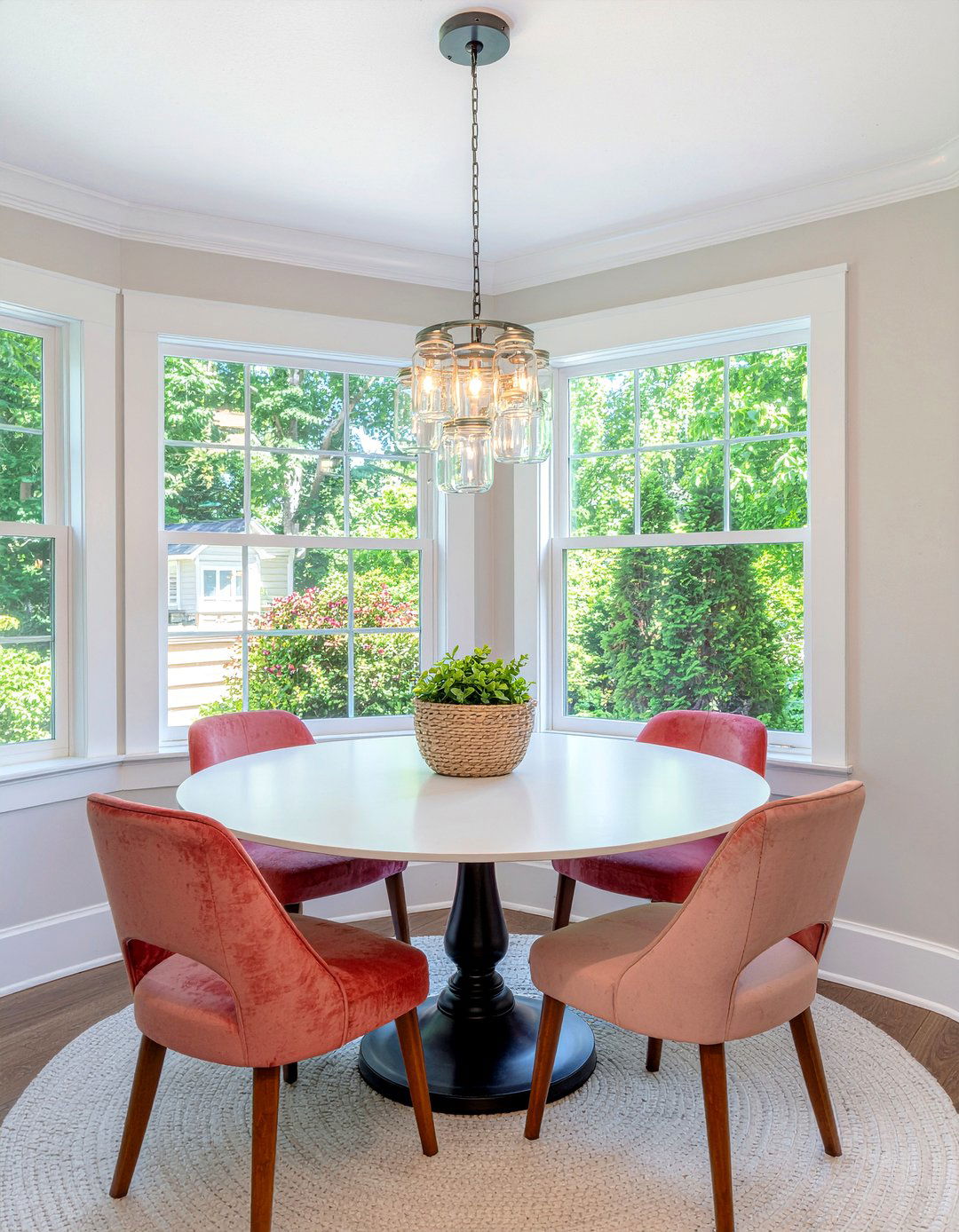 Mason jar chandelier dining room - 30 rustic chandelier dining room ideas