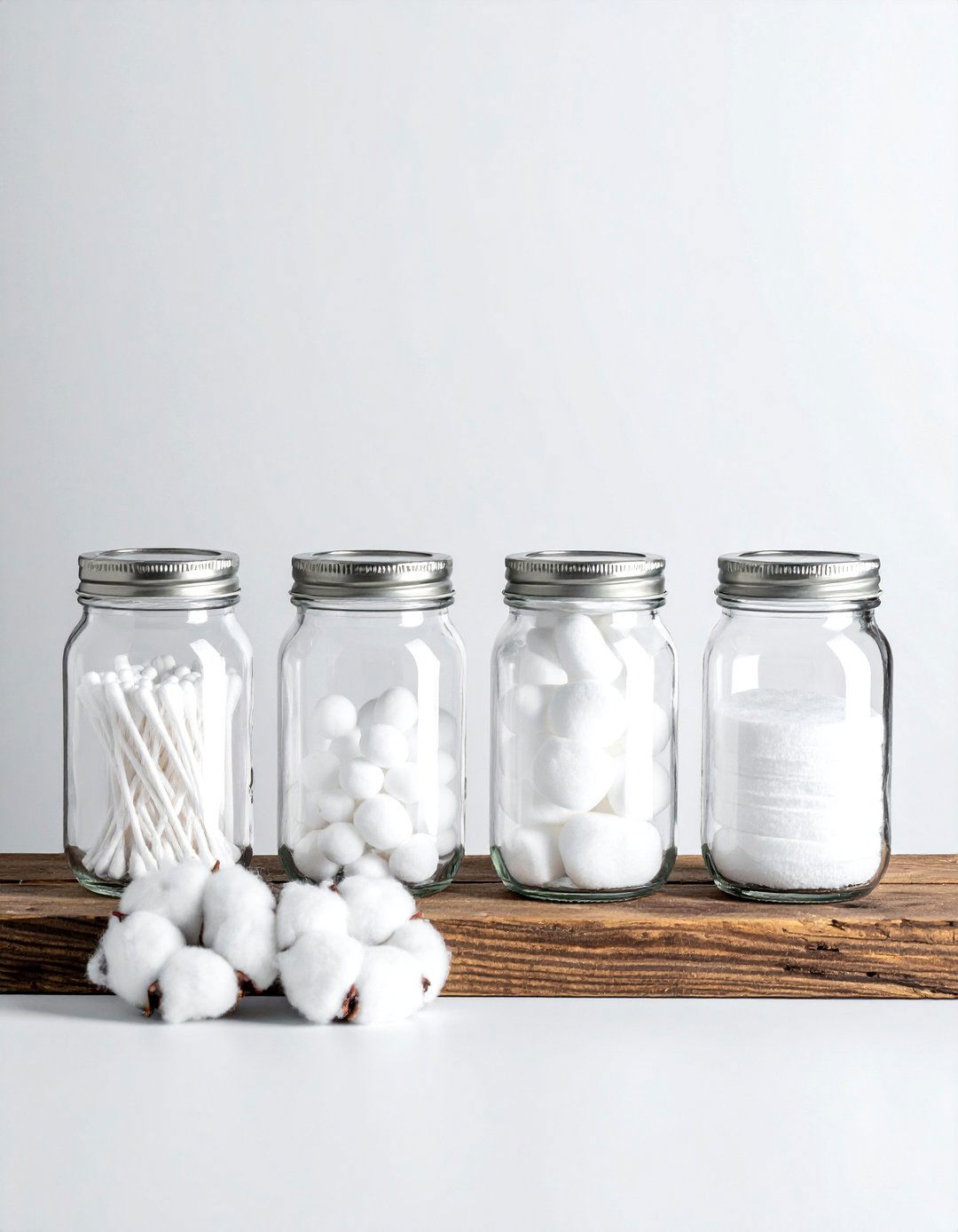 Mason jar storage - 30 bathroom storage hacks