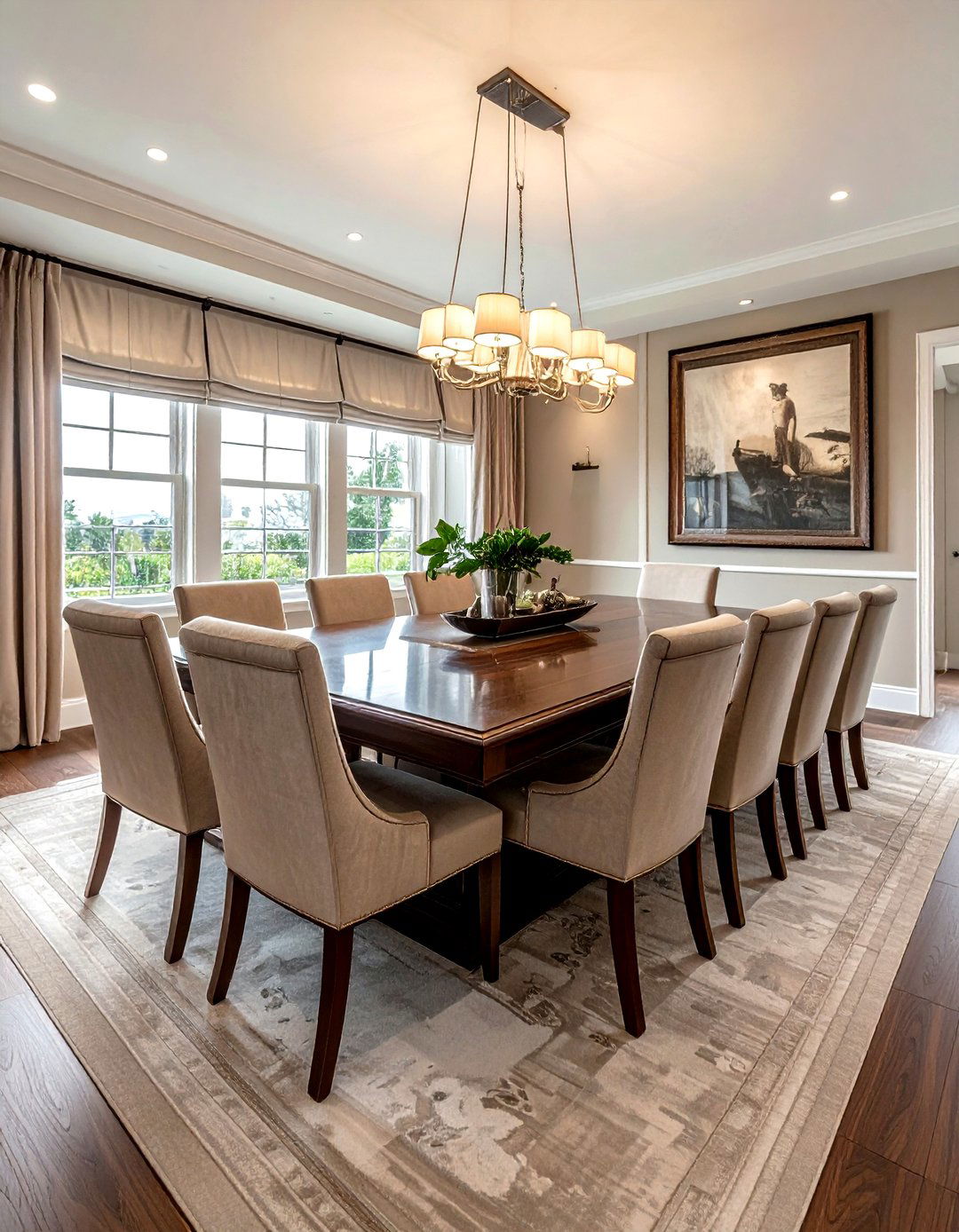 Massive Dining Table - 30 decor scale ideas