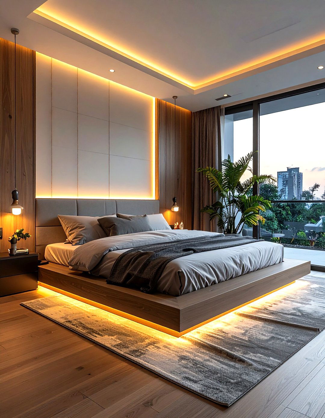 Master Bedroom Floating Bed - 30 master suite ideas