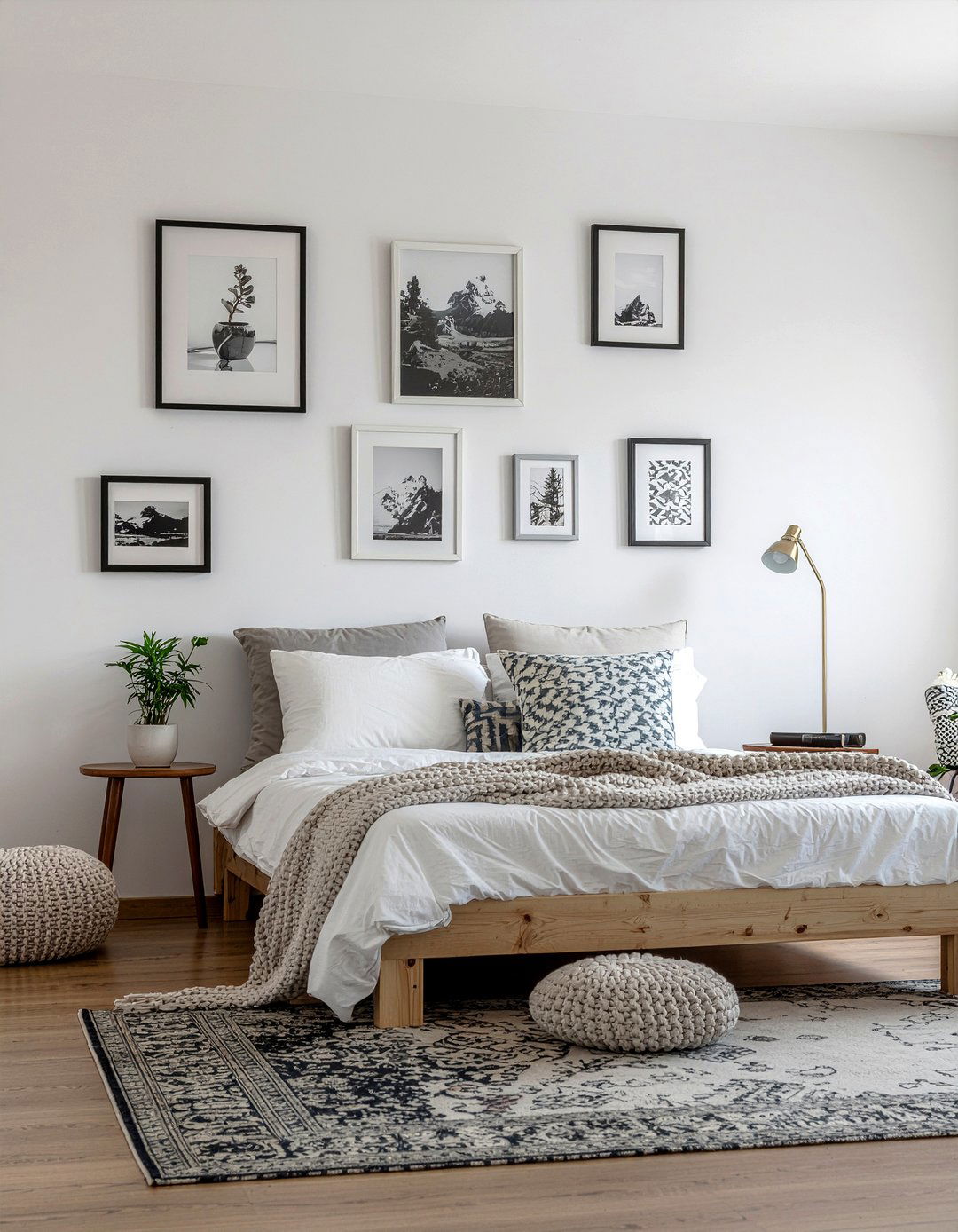 Master Bedroom Gallery Wall - 30 large bedroom ideas