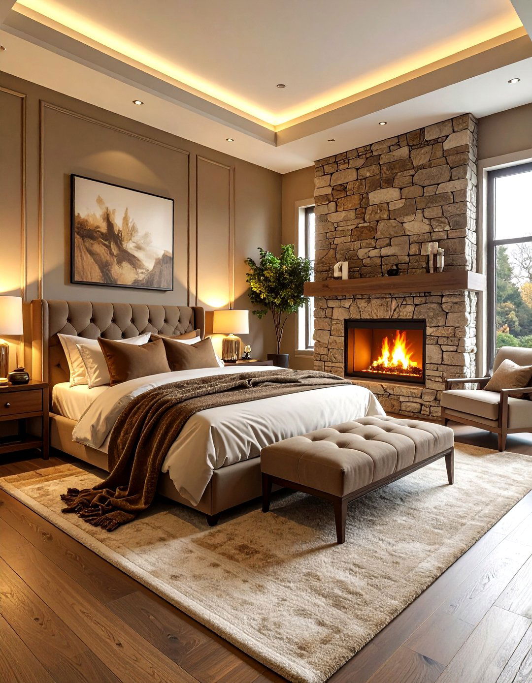 Master Bedroom With Fireplace - 30 master bedroom ideas
