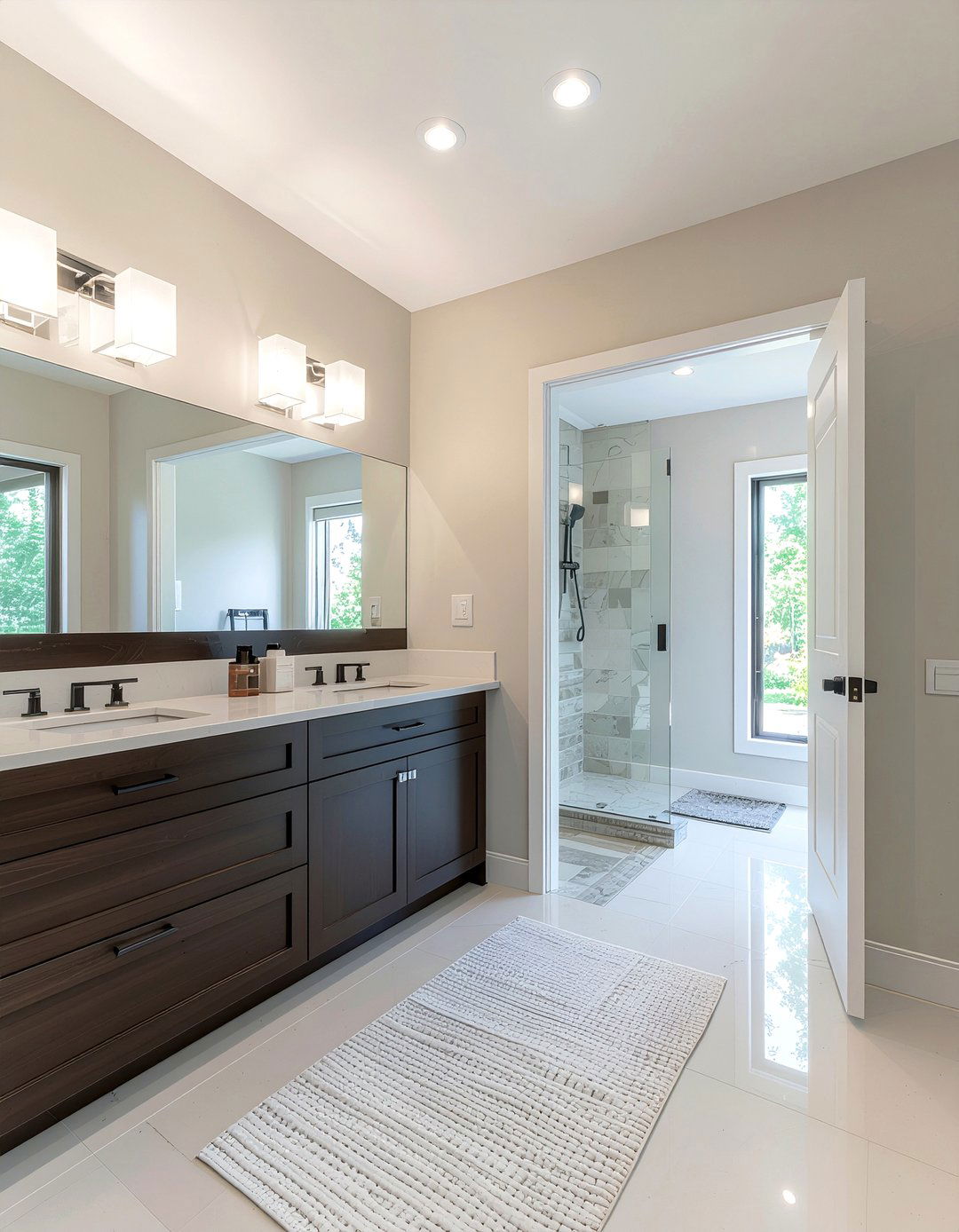 Master Suite Bathroom - 30 bathroom layout ideas