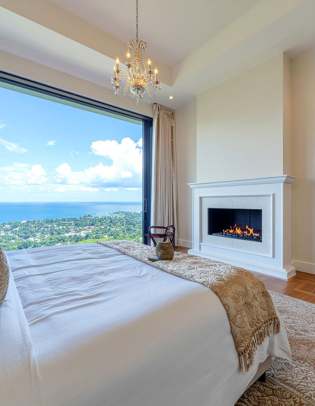 Master Suite Gas Fireplace - 30 bedroom gas fireplace ideas