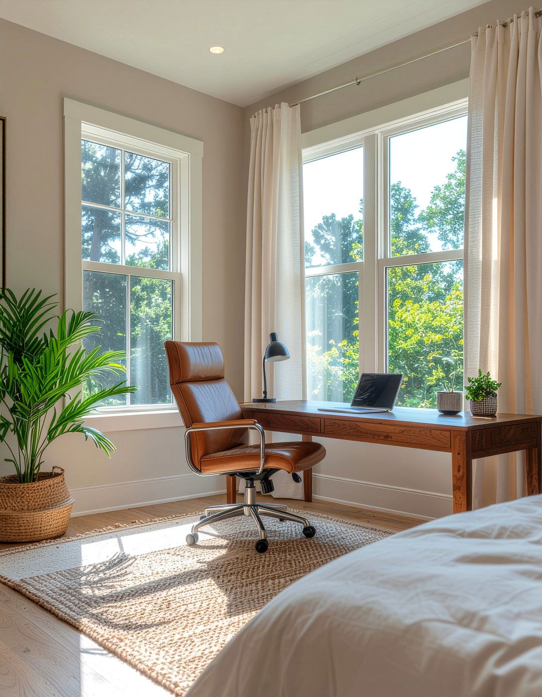 Master Suite Office Nook - 30 large bedroom ideas