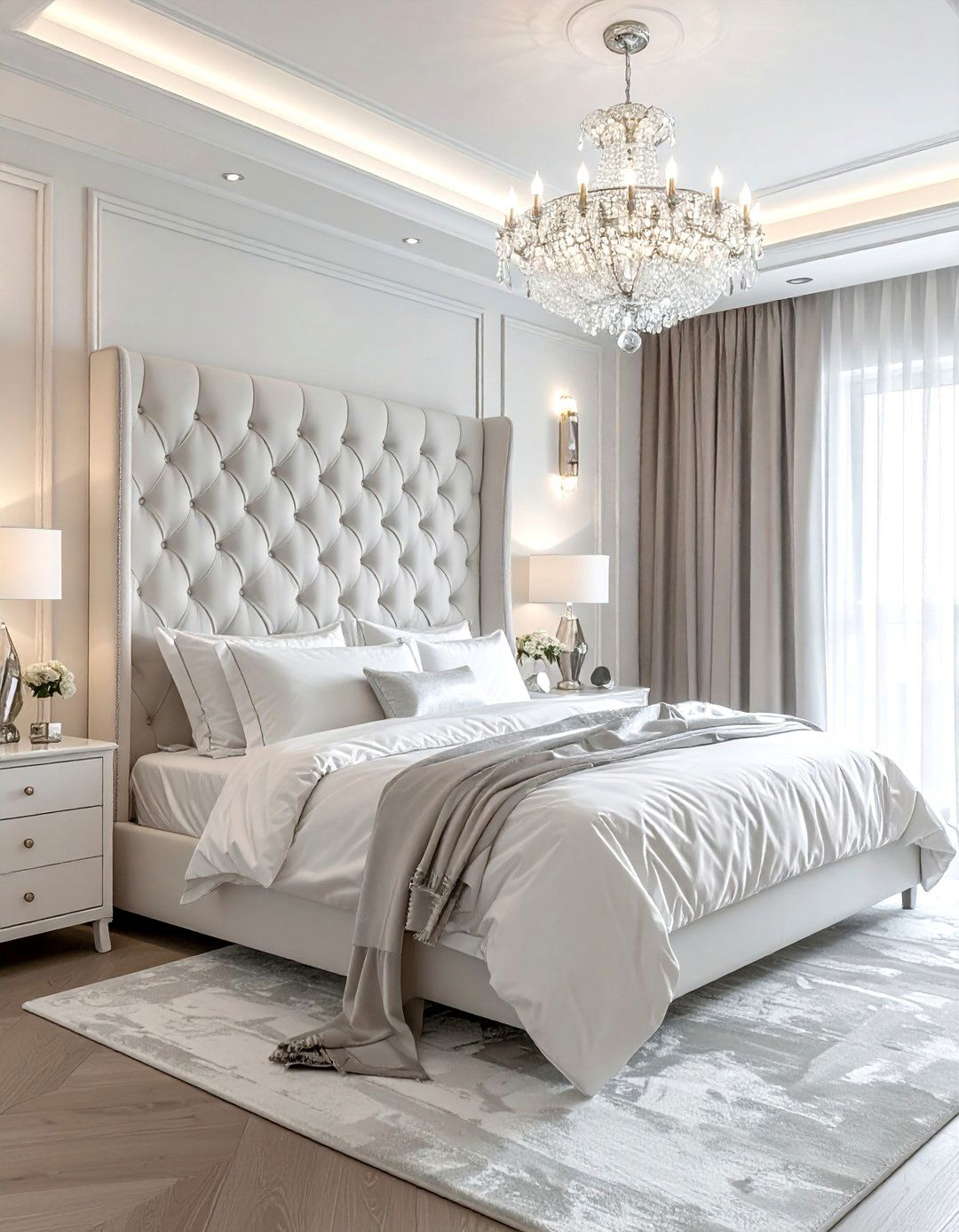 Master White Bedroom - 30 bright white bedroom ideas