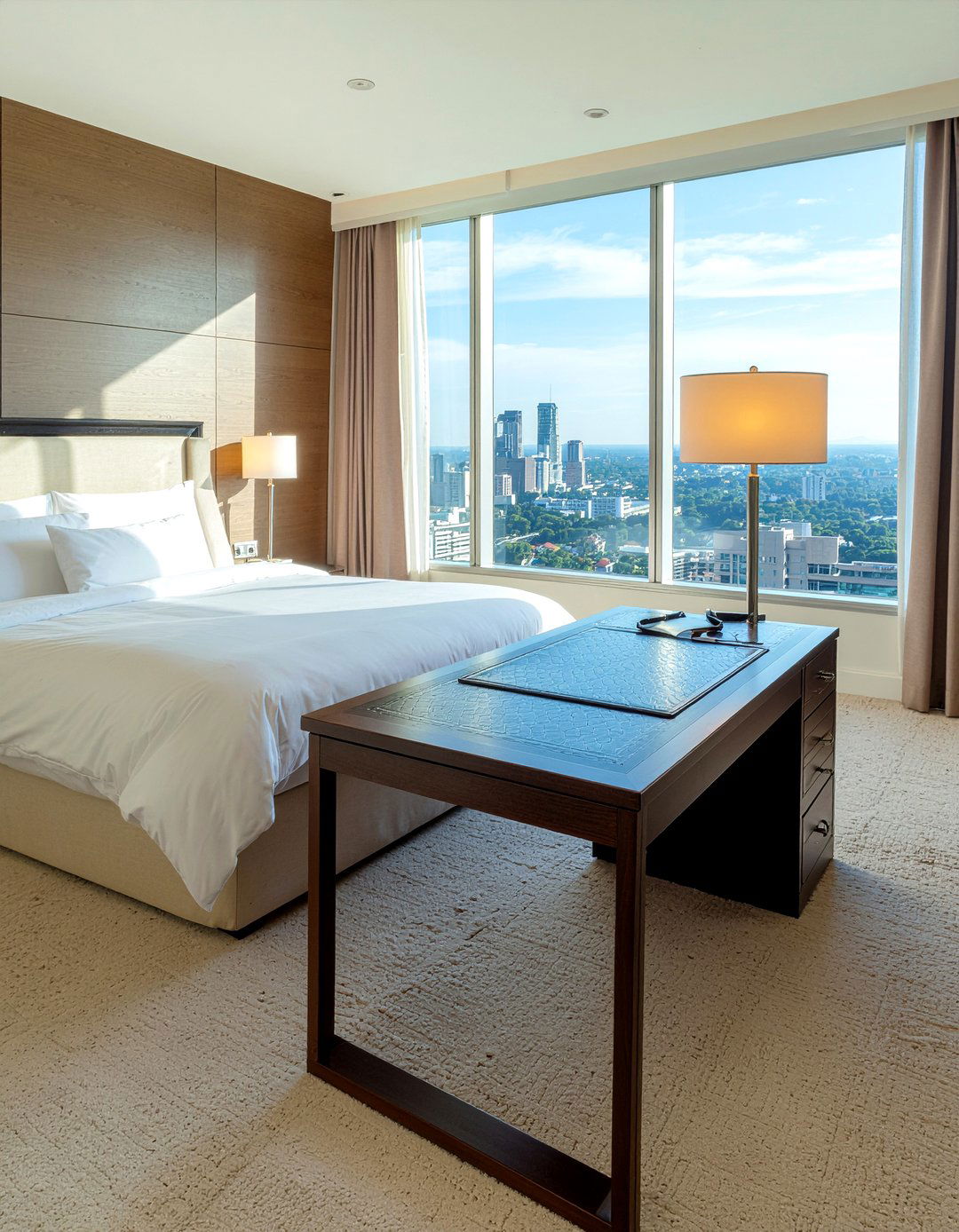 Master bedroom desk - 30 bedroom built-in desks