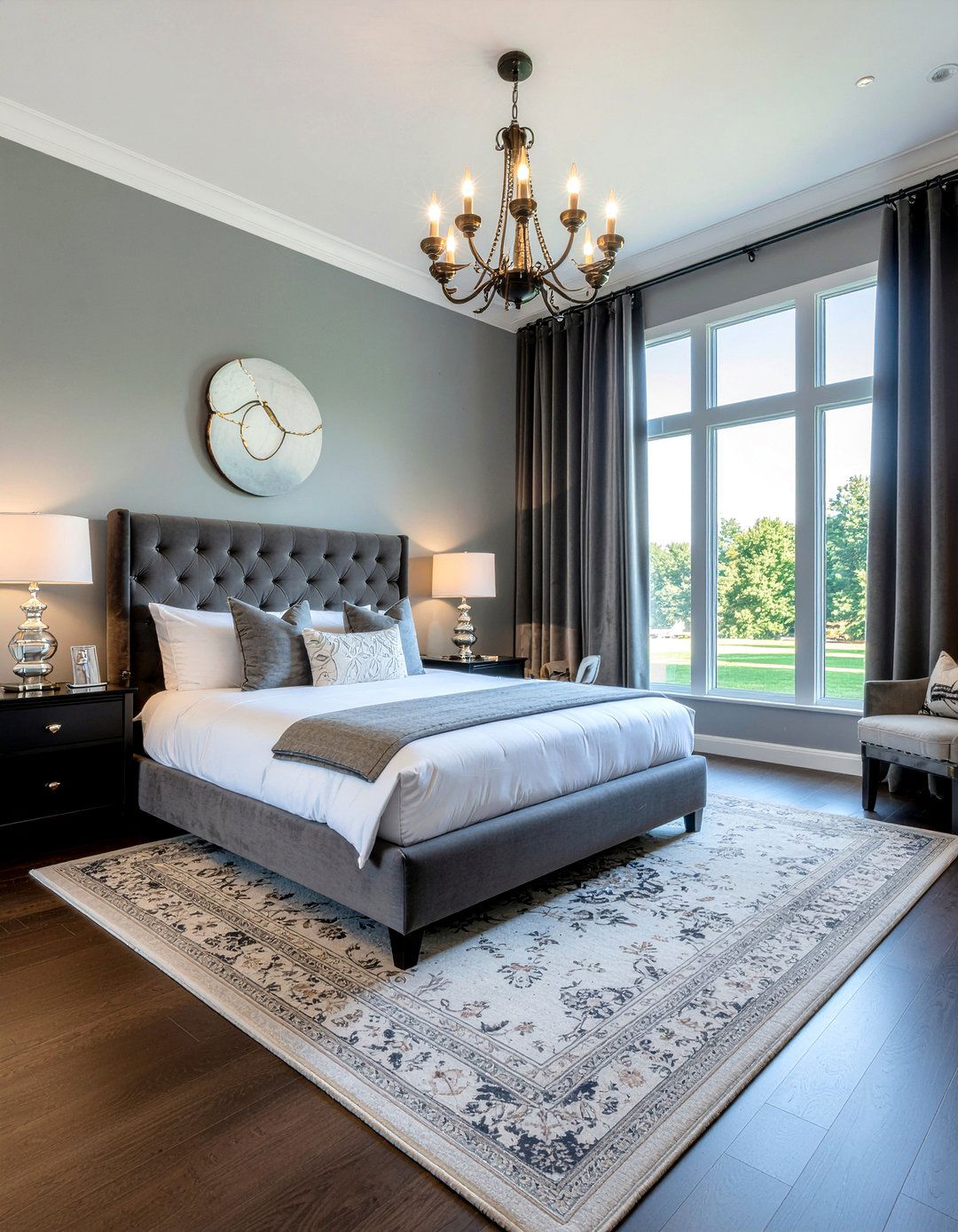 Master bedroom gray walls - 30 bedroom gray walls