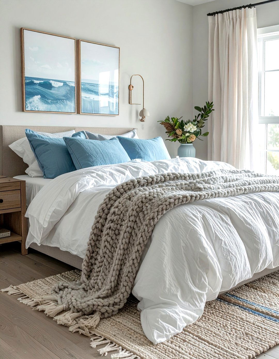 Master bedroom linens - 30 Serena and Lily decor ideas