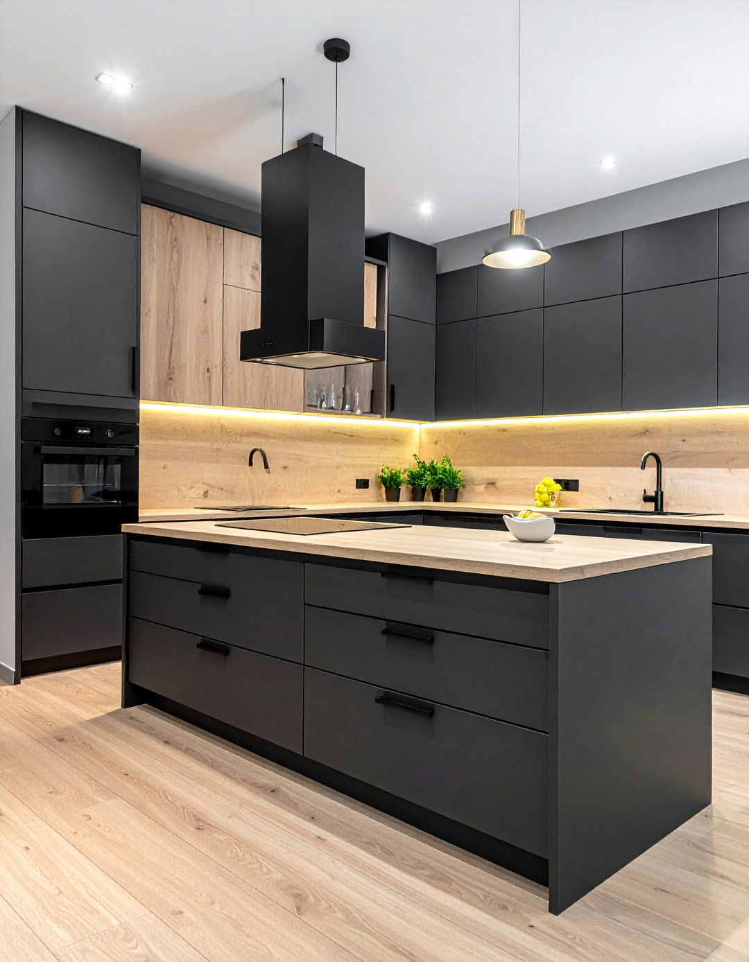 Matching Hardware Finishes - 30 symmetrical kitchen ideas