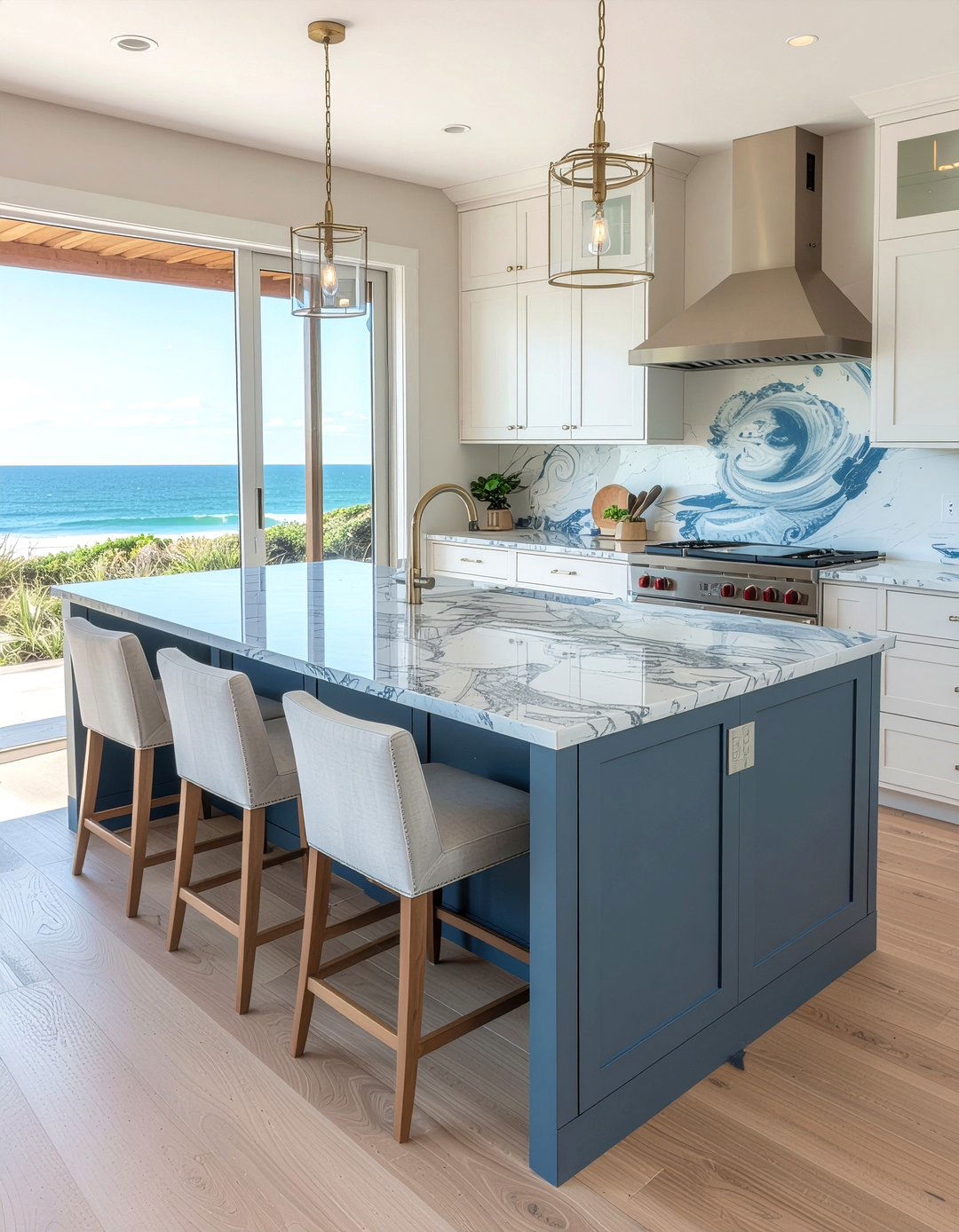 Matira Quartzite - 30 quartzite countertop kitchen ideas