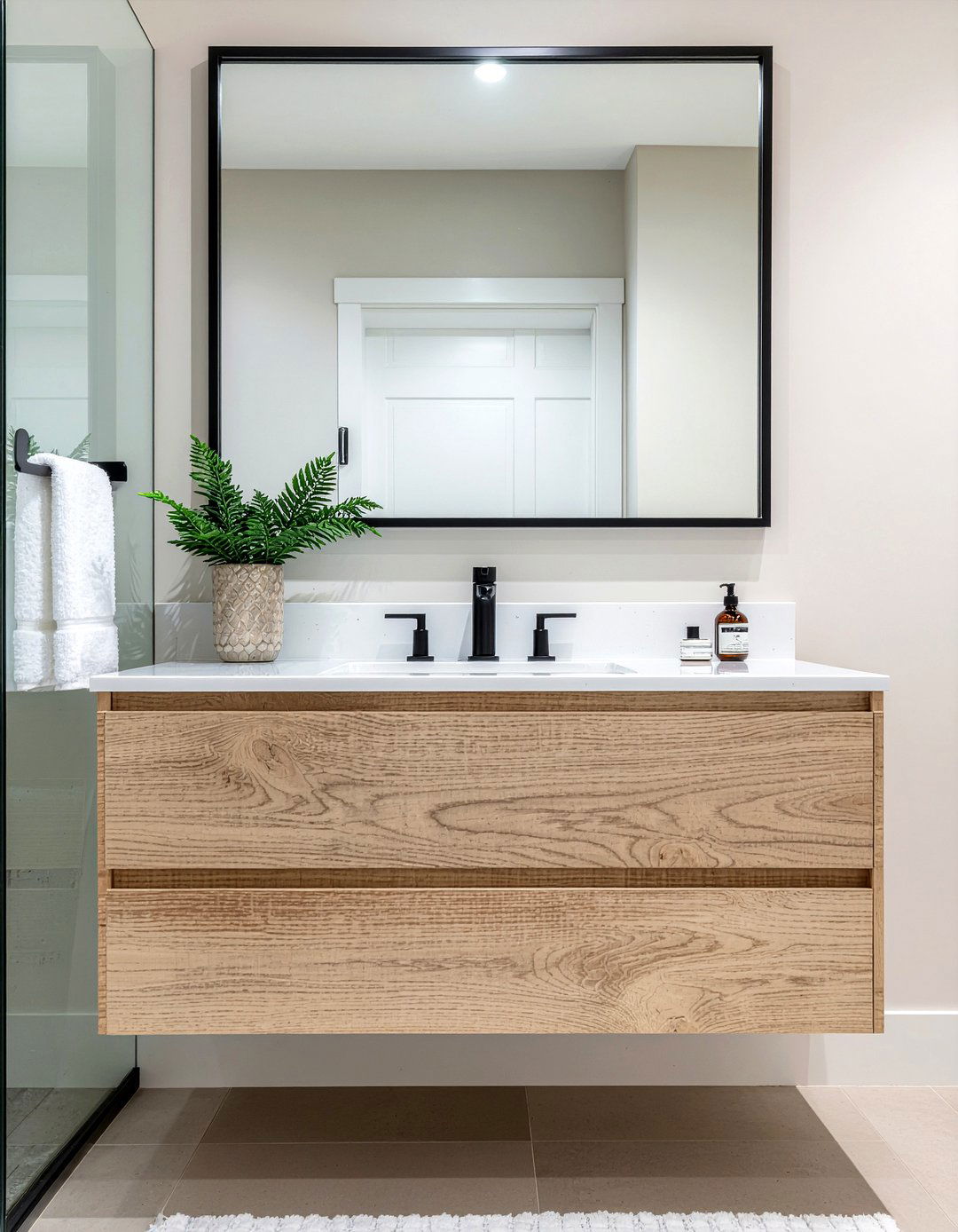 Matte Black Bathroom Faucet - 30 bathroom hardware ideas