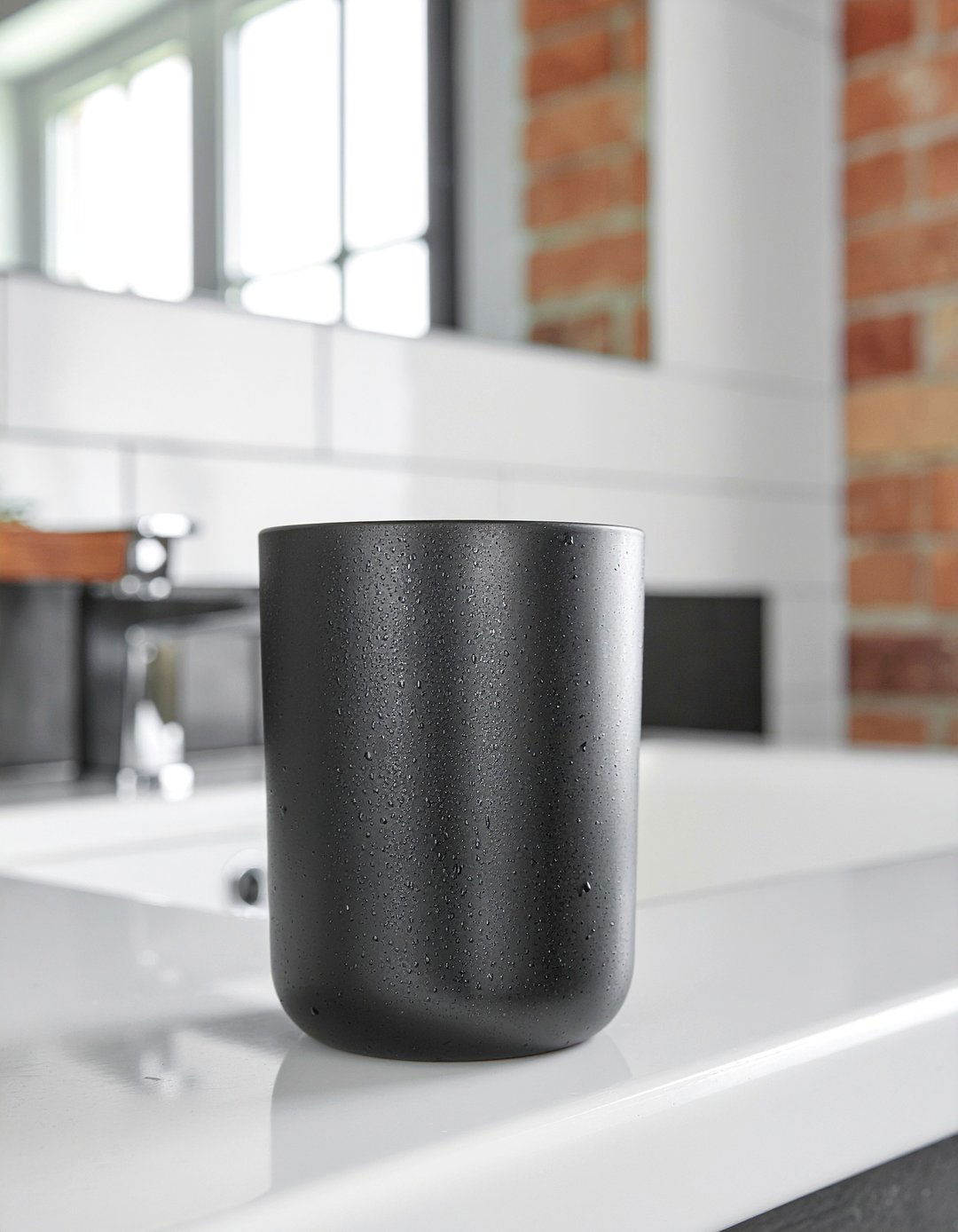 Matte Black Bathroom Tumbler - 30 bathroom tumbler ideas