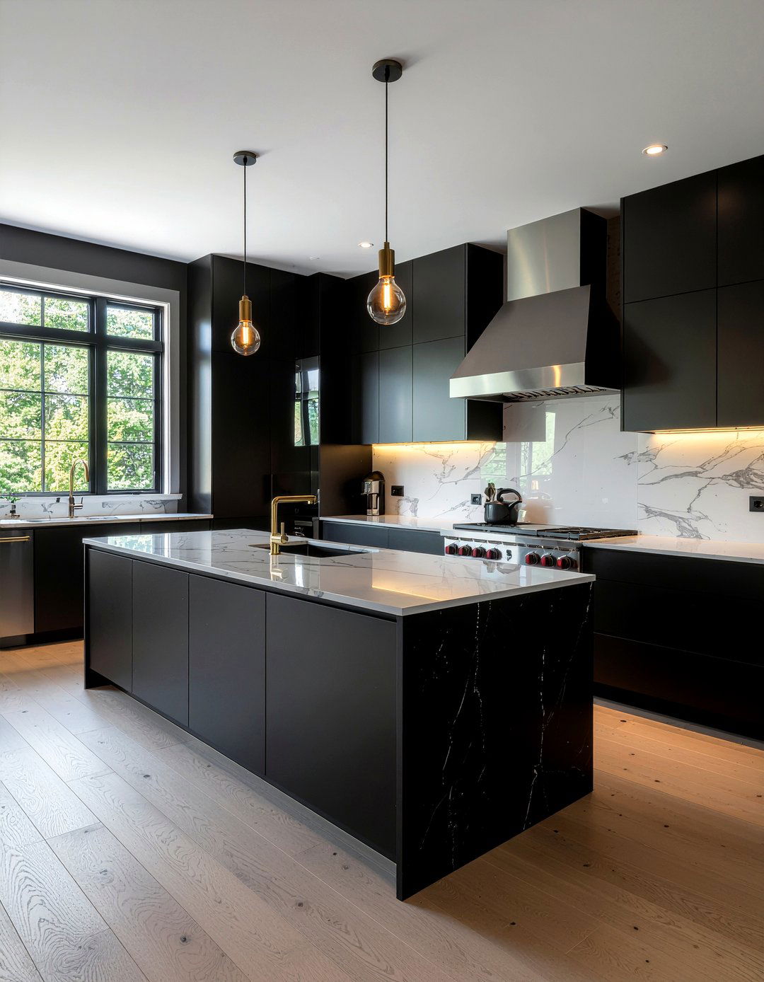 Matte Black Finishes - 30 award-winning kitchen ideas