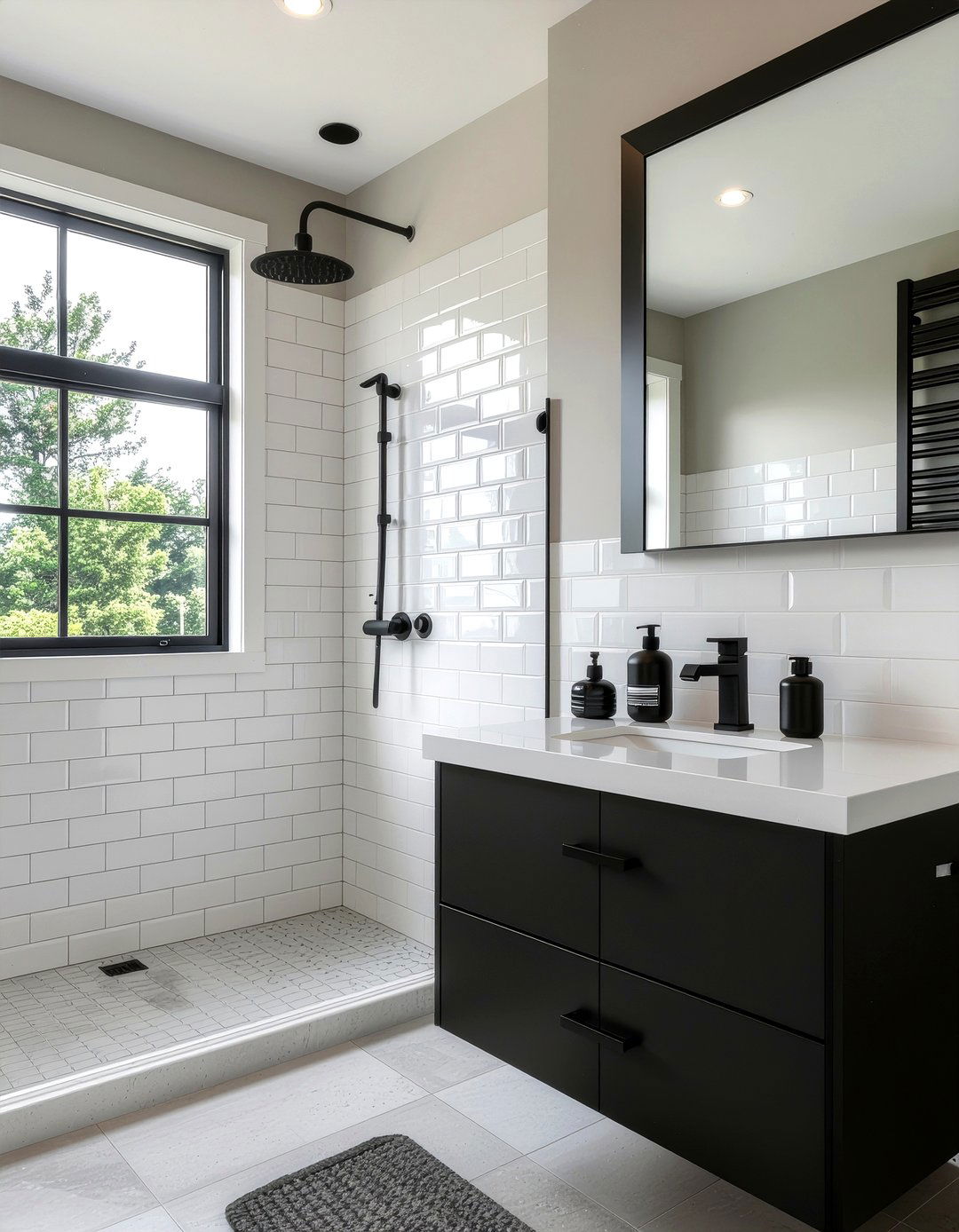Matte Black Fixture - 30 bathroom future trend ideas