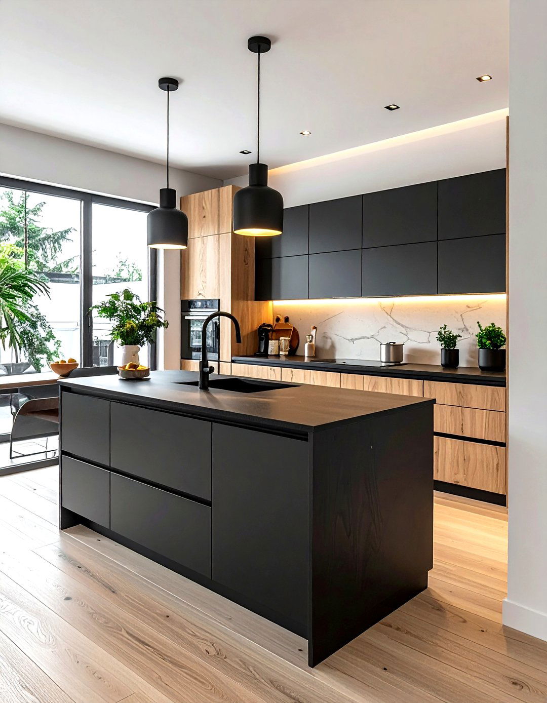 Matte Black Fixture - 30 kitchen wishlist ideas