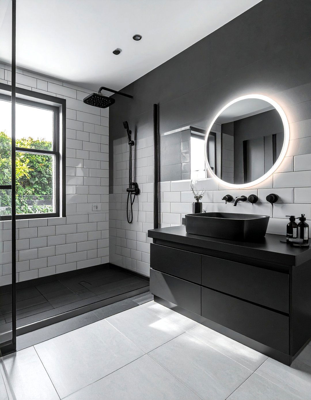 Matte Black Fixtures - 30 bespoke bathroom ideas