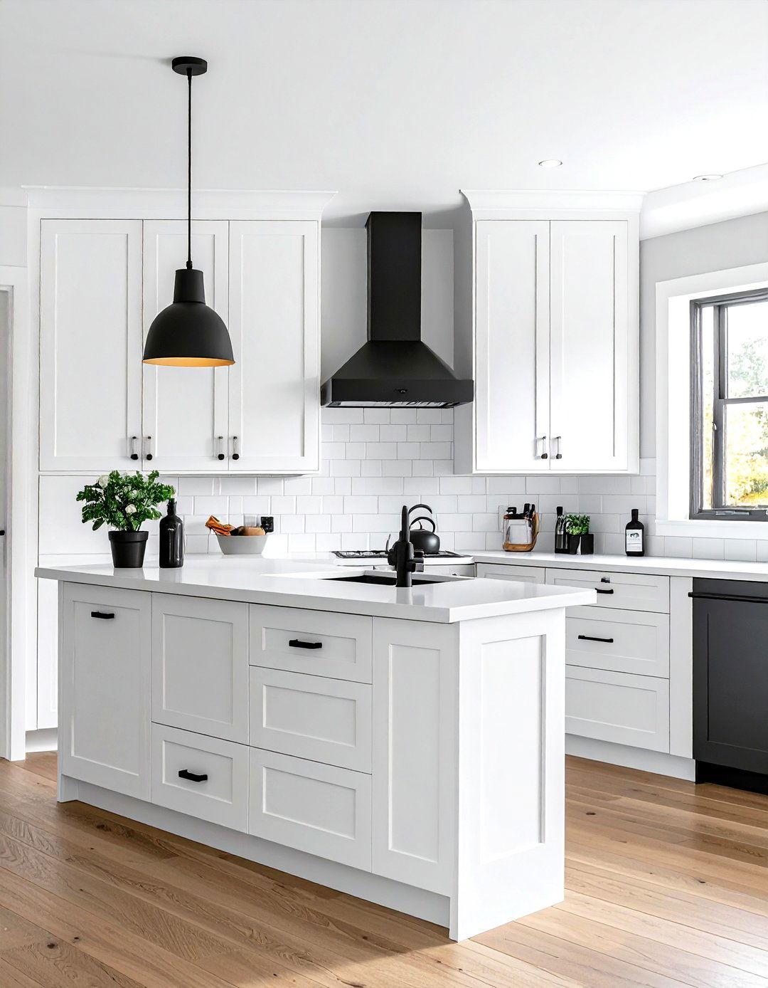 Matte Black Hardware - 30 Lowes kitchen ideas