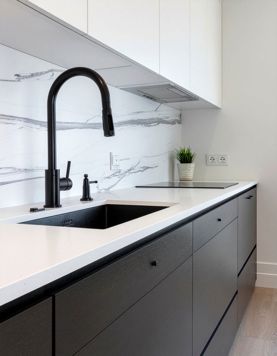 Matte Black Kitchen Fixtures - 30 penthouse kitchen ideas