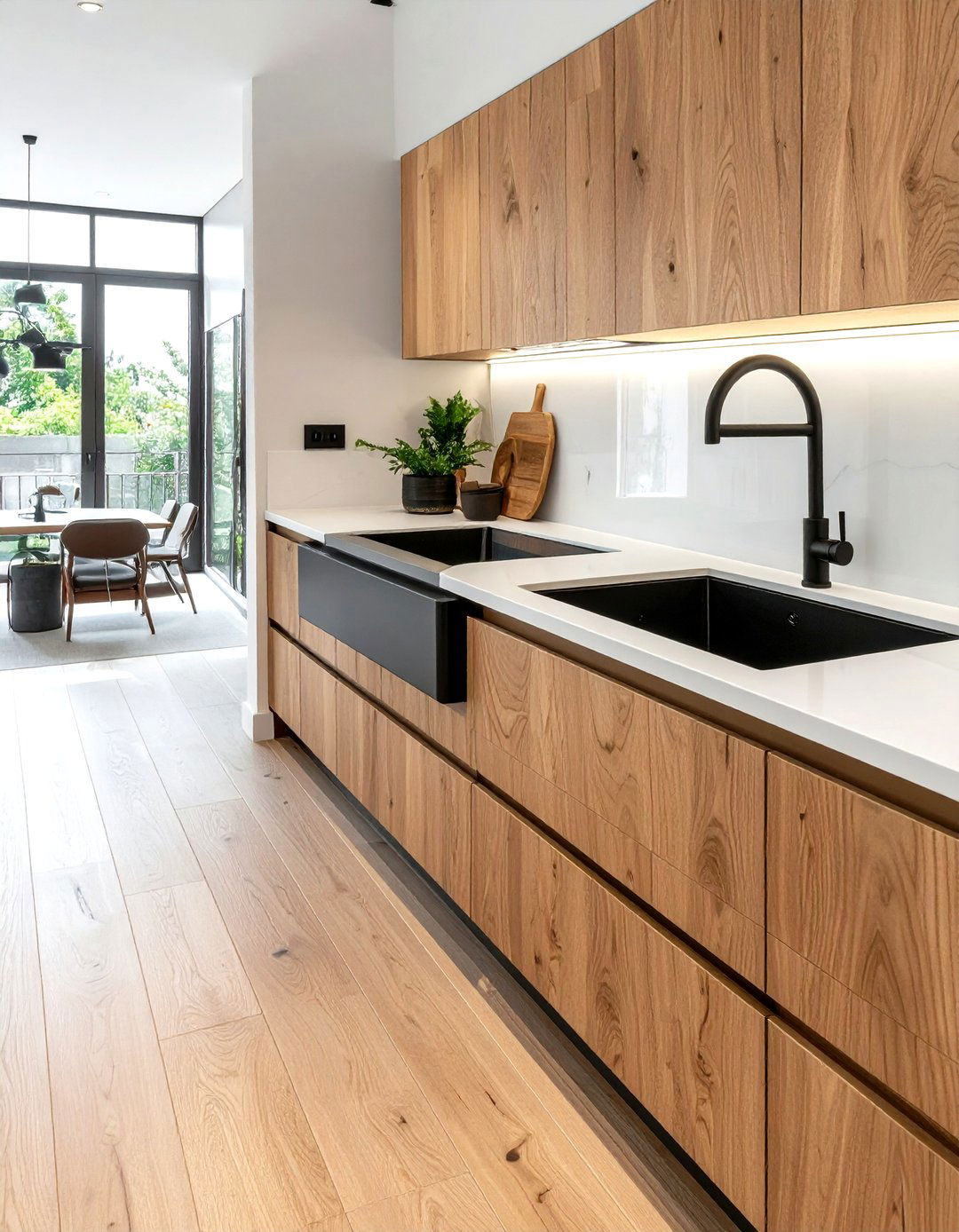 Matte Black Kitchen Sink - 30 double bowl sink kitchen ideas