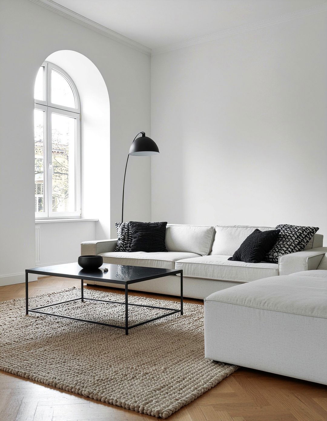 Matte Black Metal Accents - 30 layered texture living room ideas