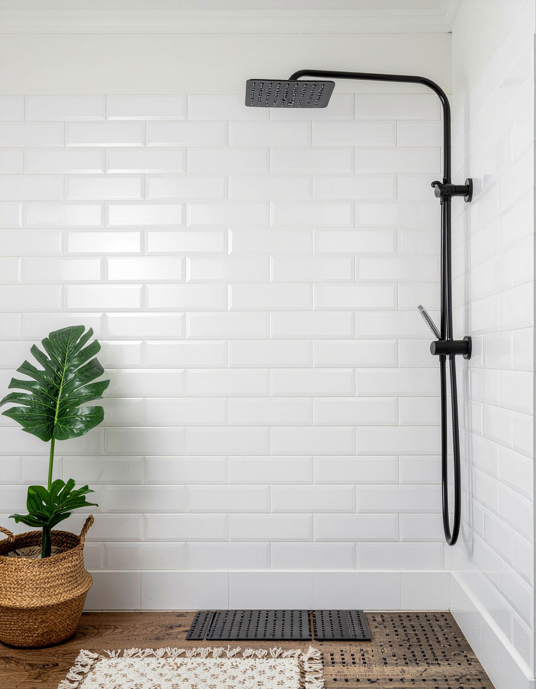 Matte Black Shower Arm - 30 matte black bathroom hardware ideas