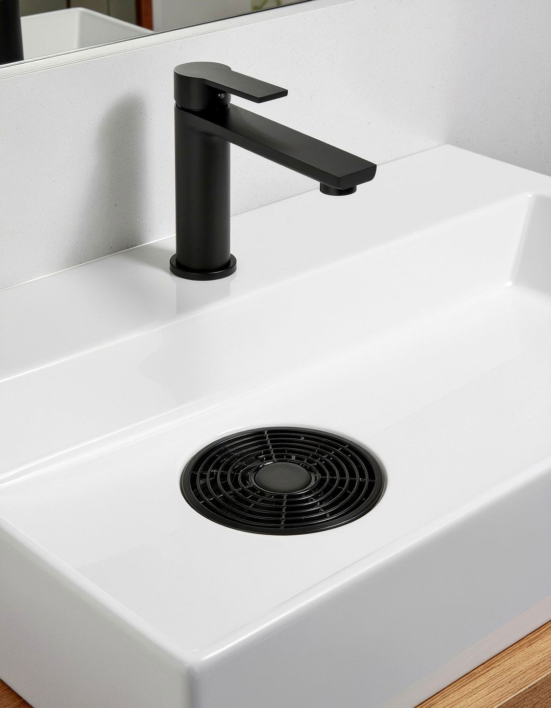 Matte Black Sink Drain - 30 matte black bathroom hardware ideas