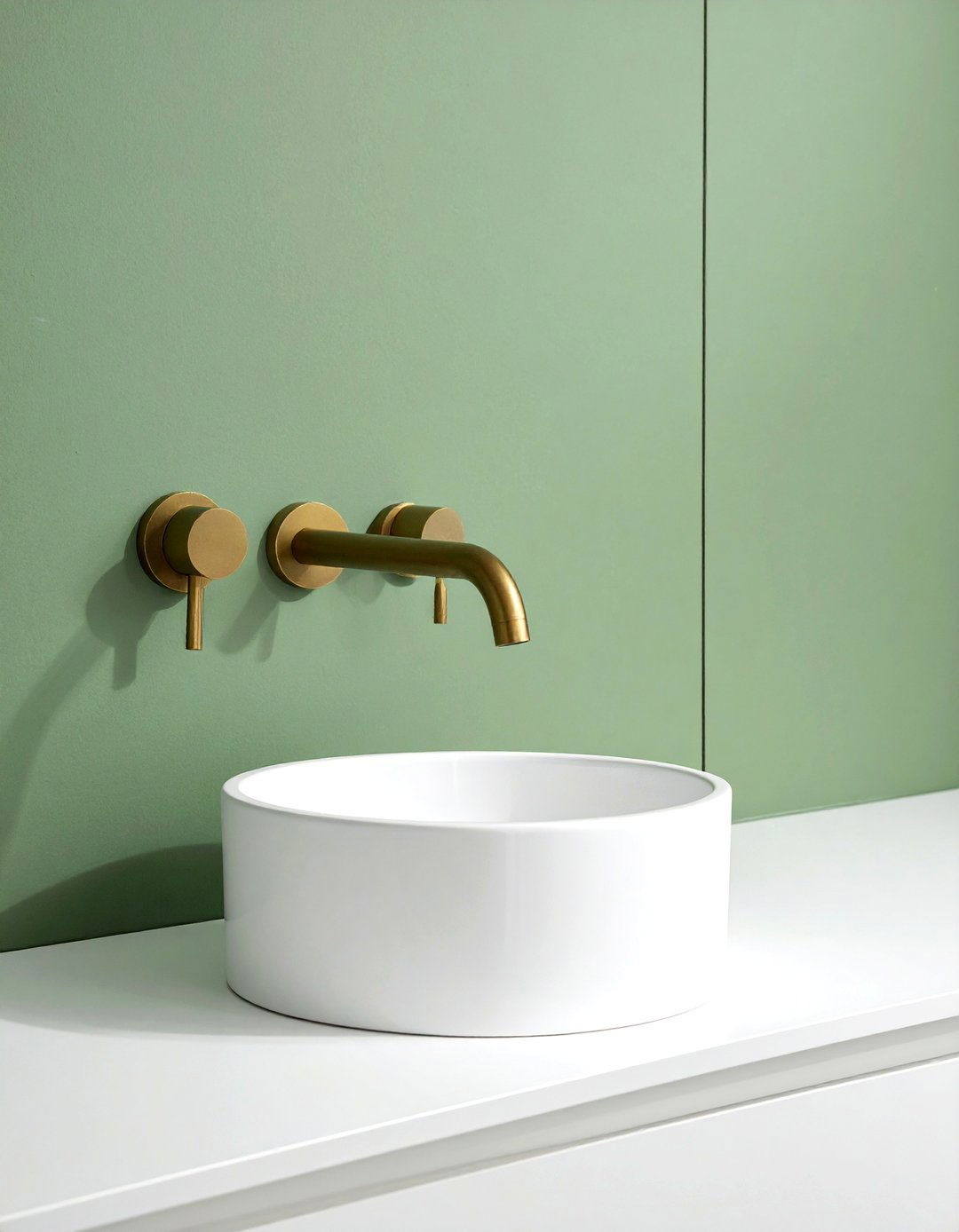 Matte Brass Single Hole Faucet - 30 brass faucet ideas