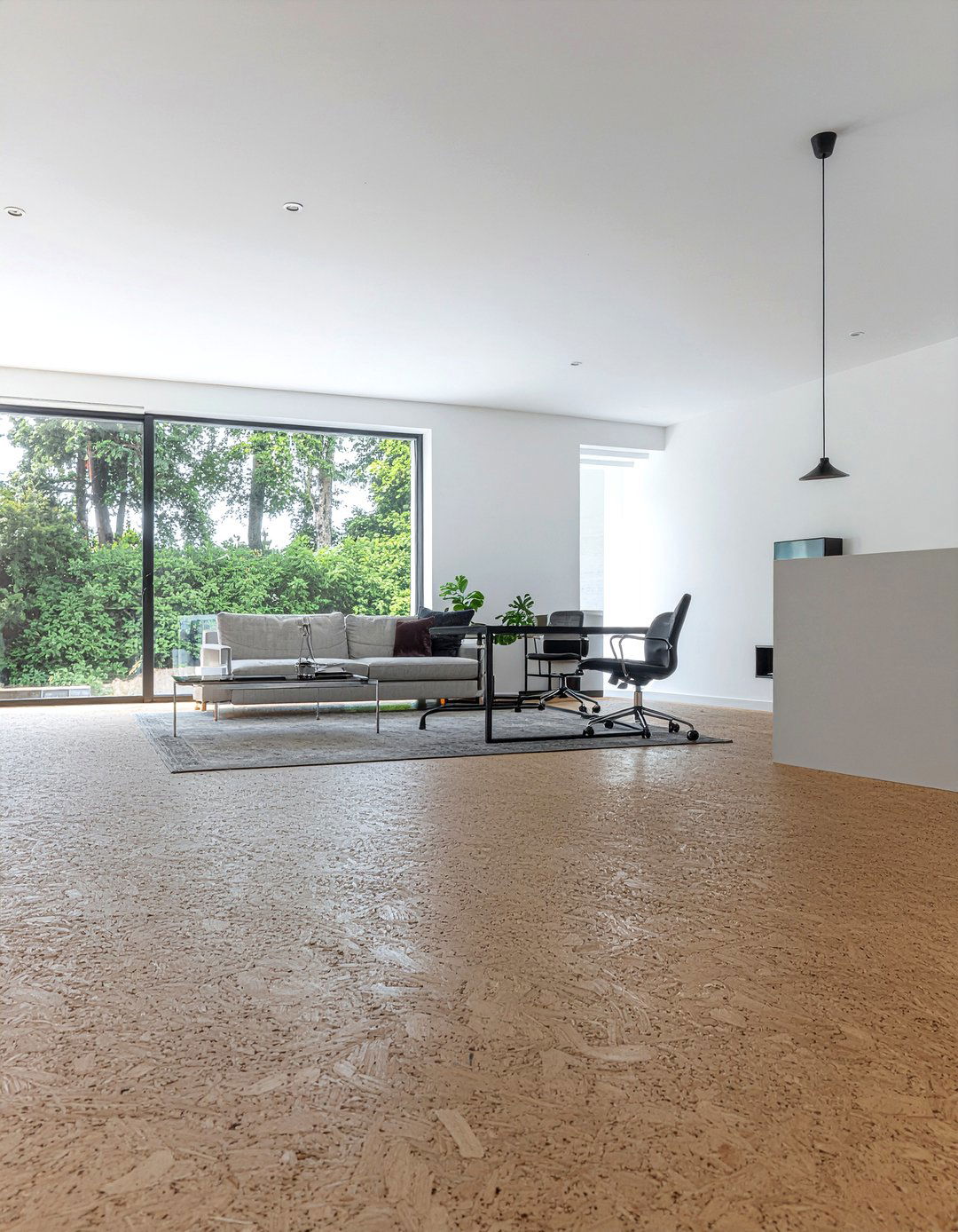 Matte Finish Cork Flooring - 30 living room cork flooring ideas