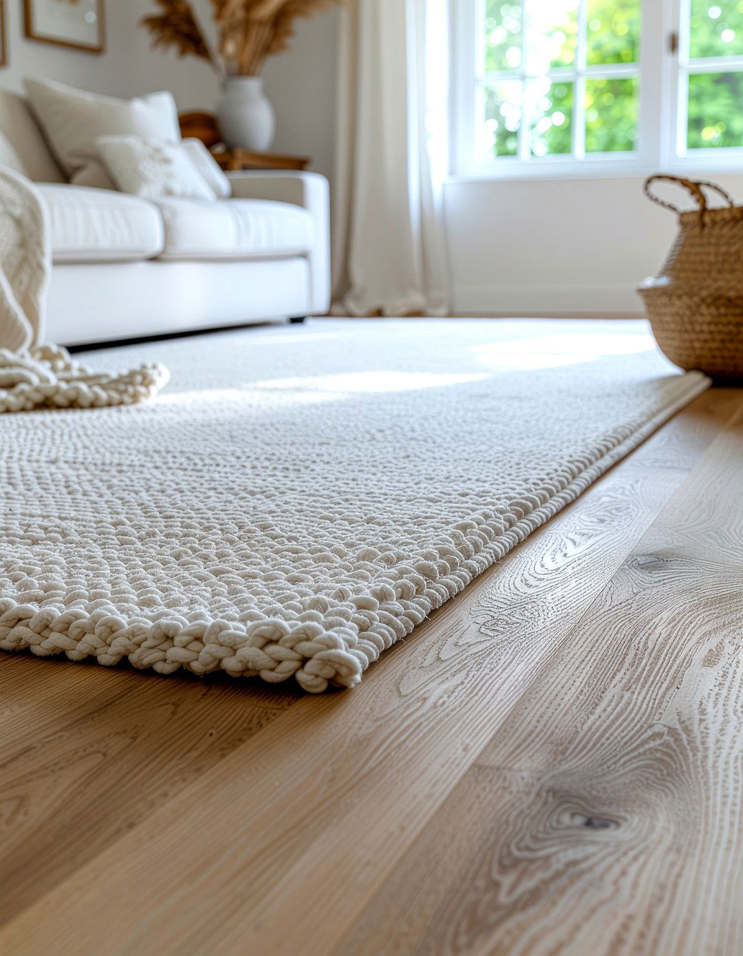 Matte Finish Vinyl Plank - 30 living room vinyl flooring ideas