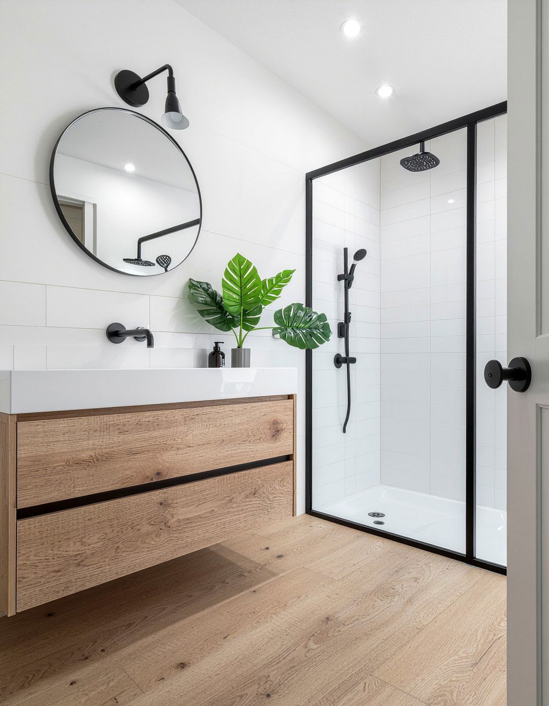 Matte black bathroom - 30 bathroom trend forecast ideas