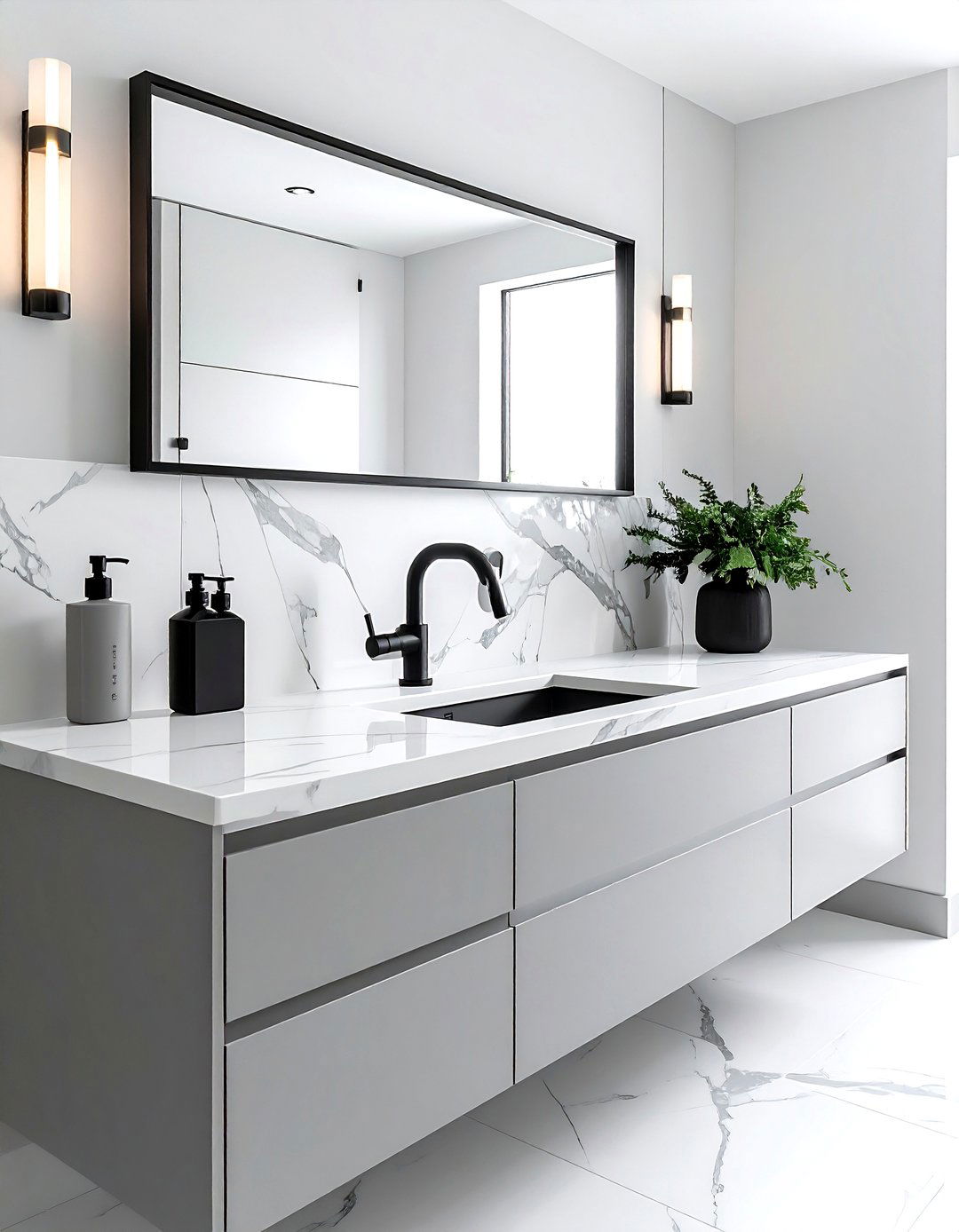 30 Elegant Widespread Faucet Ideas for a Modern Bathroom