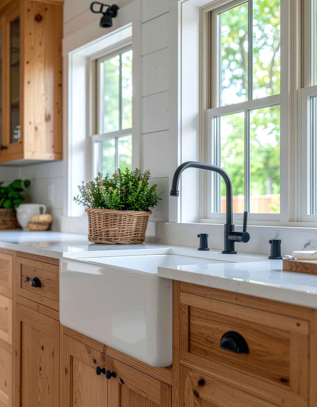 Matte black bridge kitchen faucet - 30 matte black faucet ideas