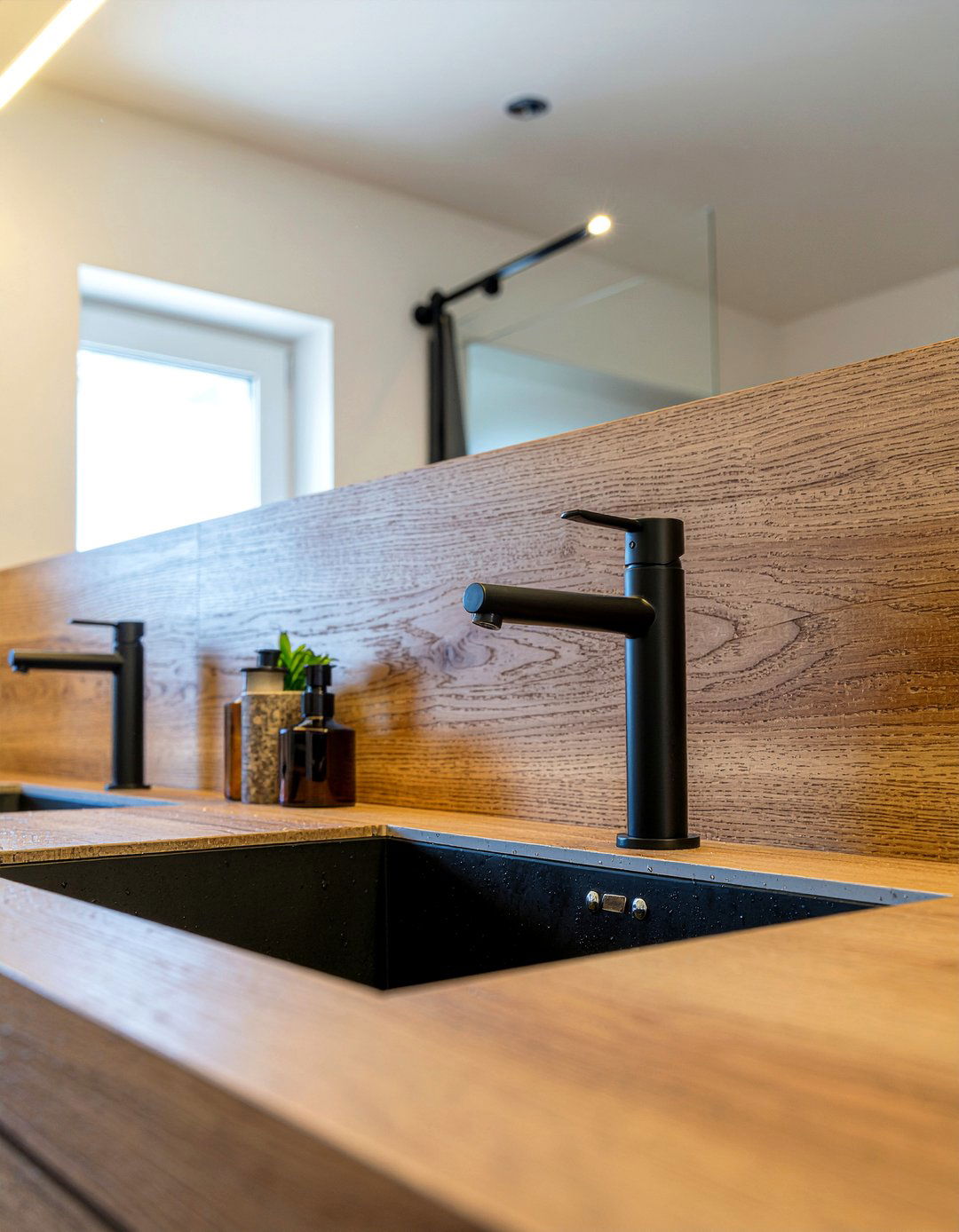 Matte black contemporary bathroom faucet - 30 matte black faucet ideas